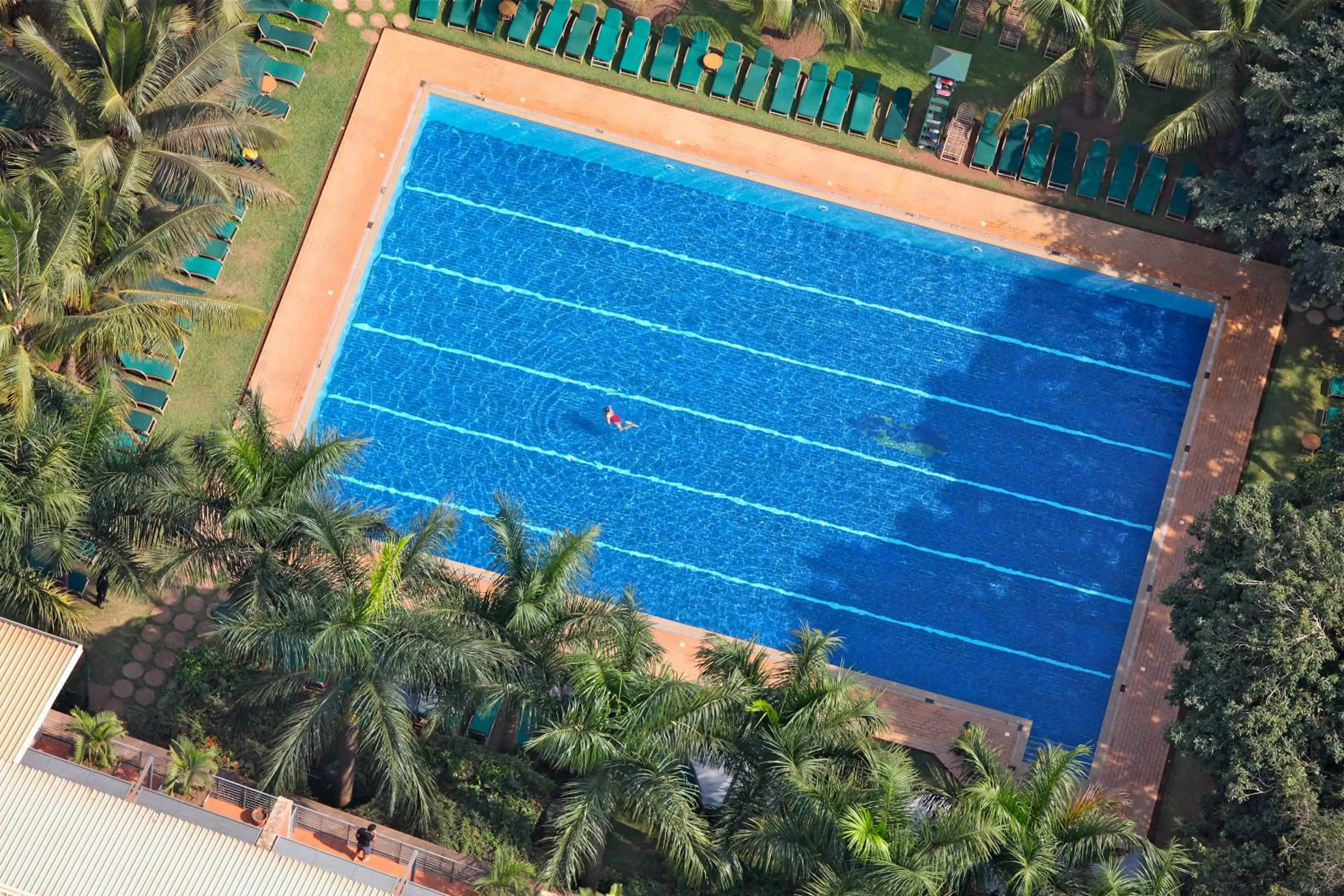 Bird's eye view in Kabira Country Club