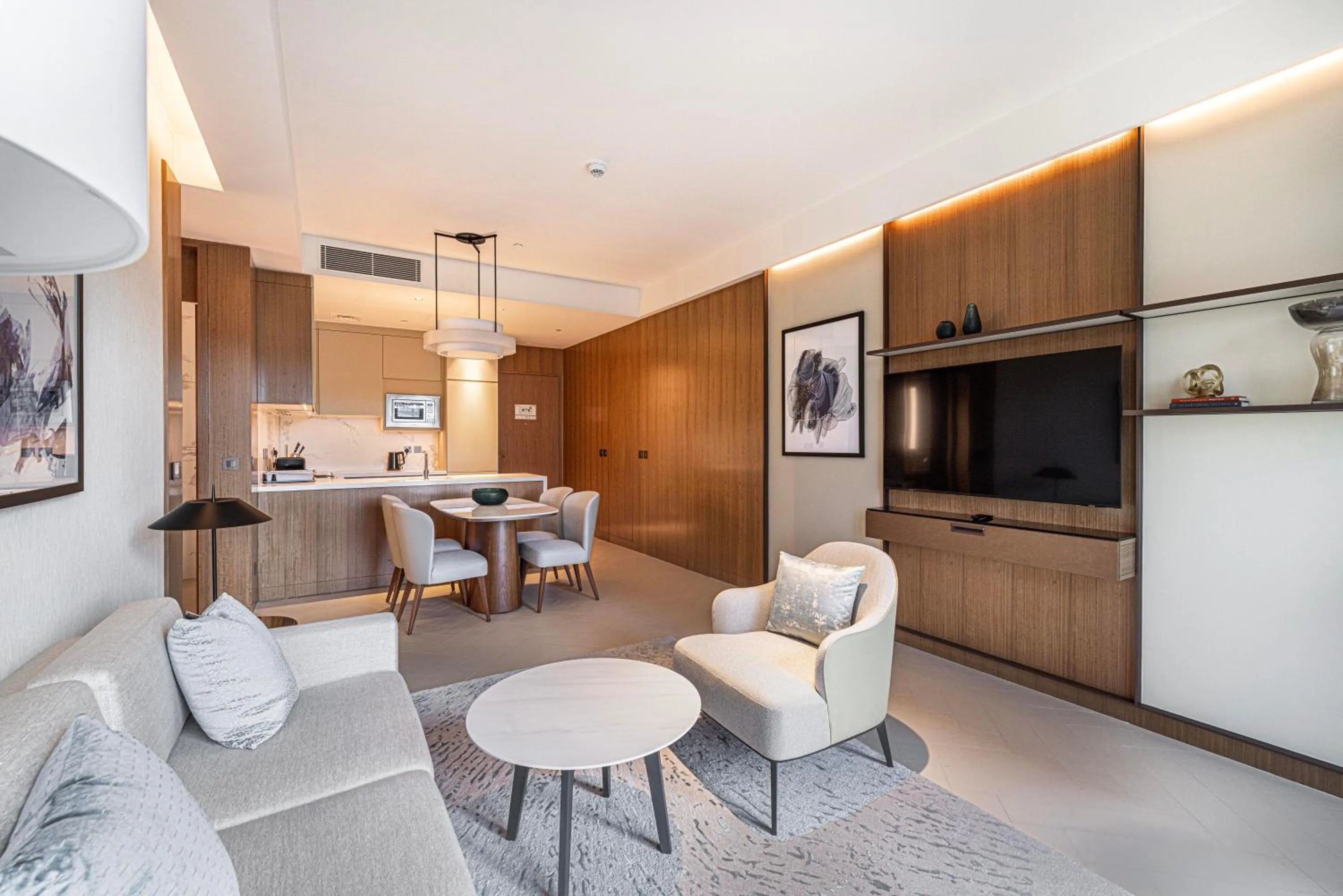 Living room in Luxury 1BR The Address Opera, Downtown Dubai