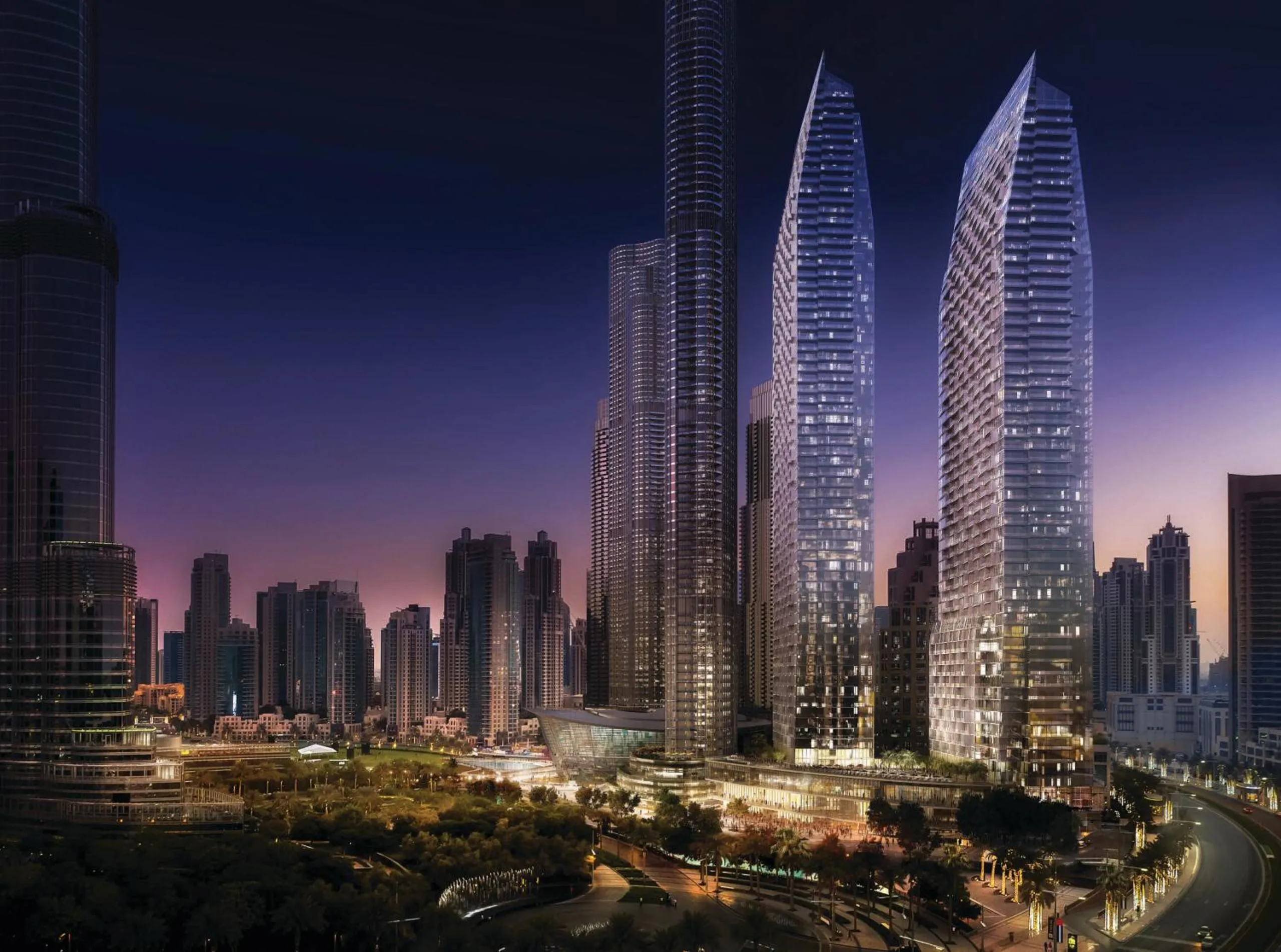 Property building in Luxury 1BR The Address Opera, Downtown Dubai