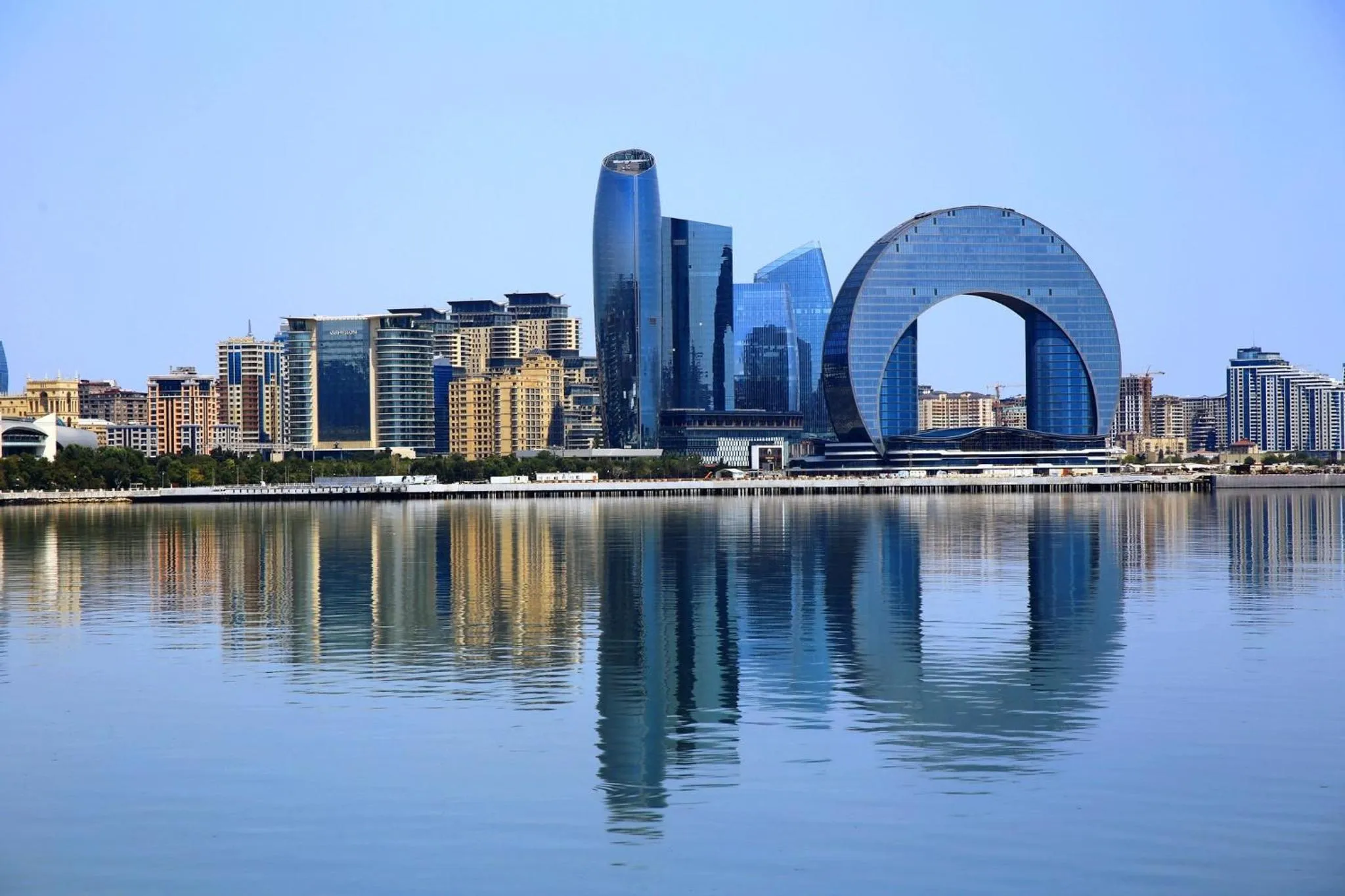 Nearby landmark in R Studios Old Baku