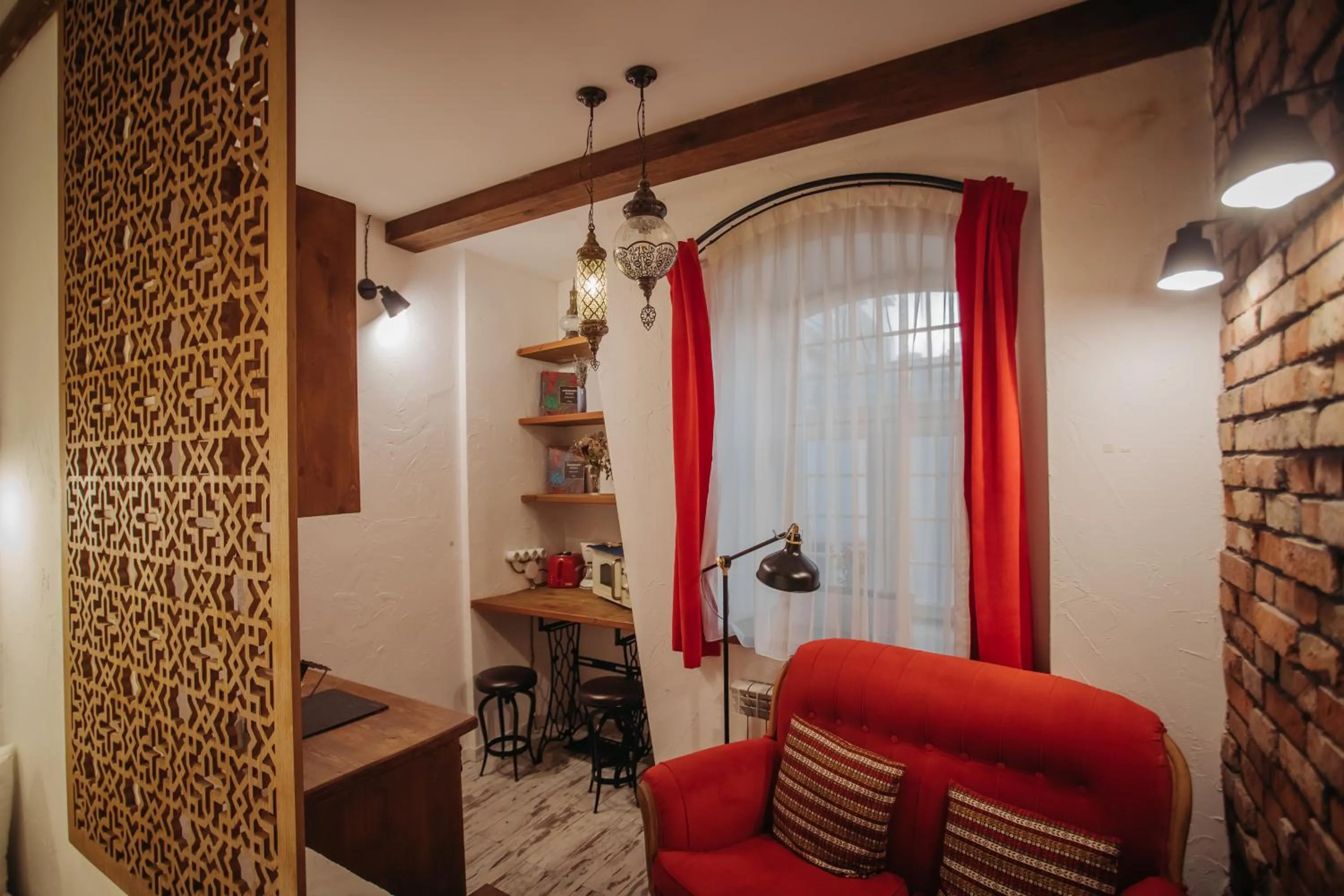 Living room in R Studios Old Baku