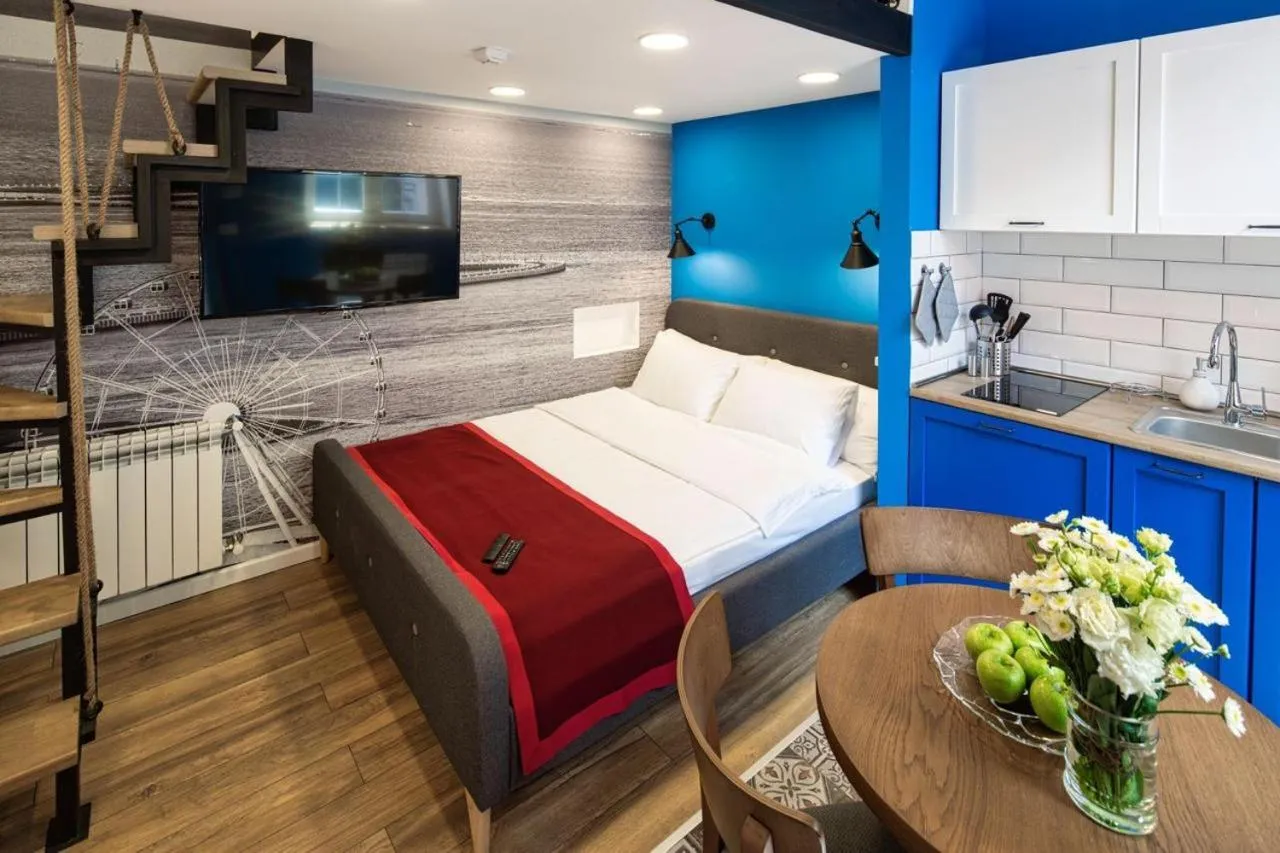 Bed in R Studios Old Baku