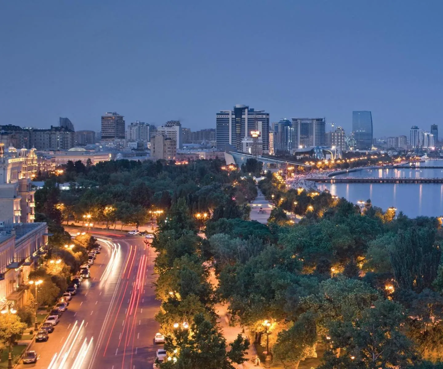 Nearby landmark in R Studios Old Baku