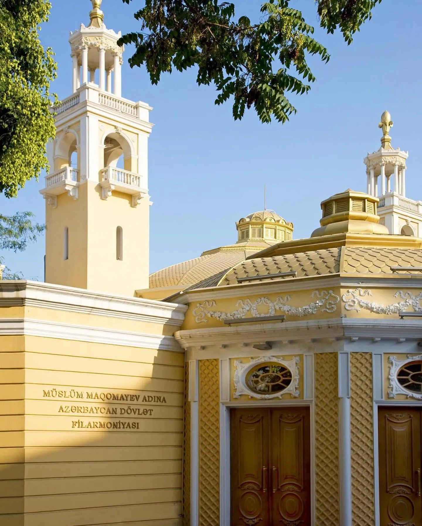 Nearby landmark in R Studios Old Baku