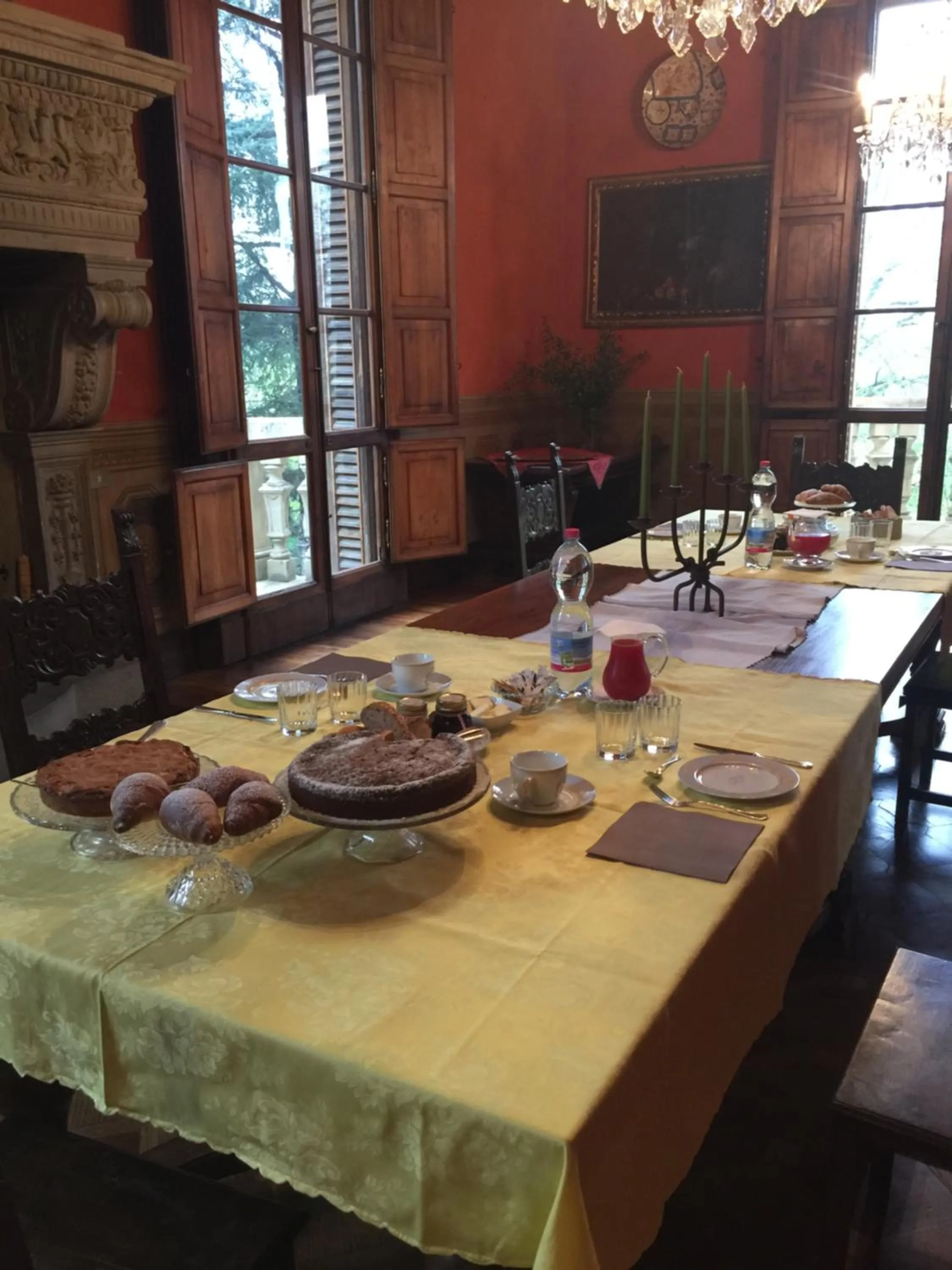 Breakfast in Villa Benni B&B