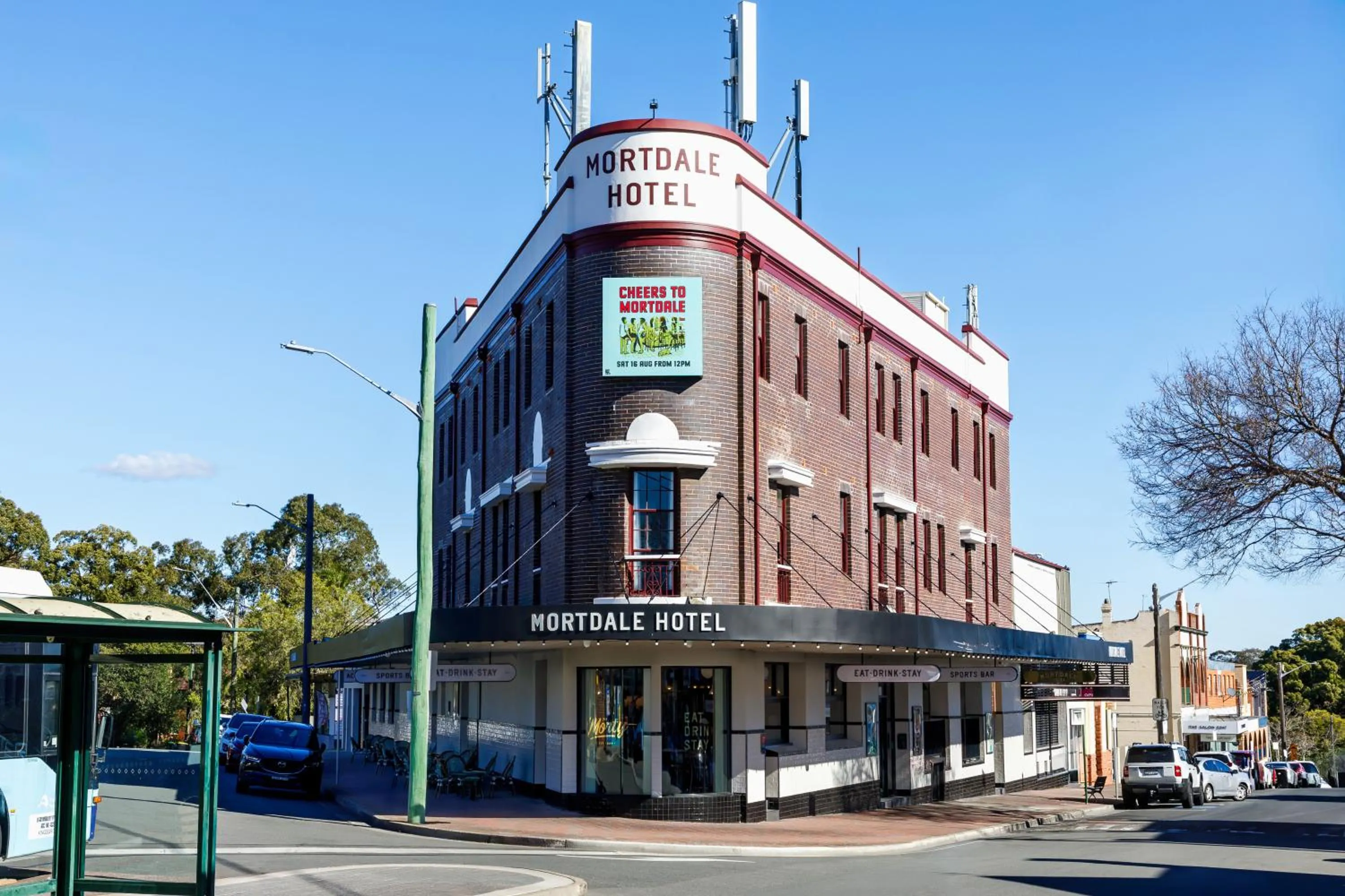 Property building in Mortdale Hotel