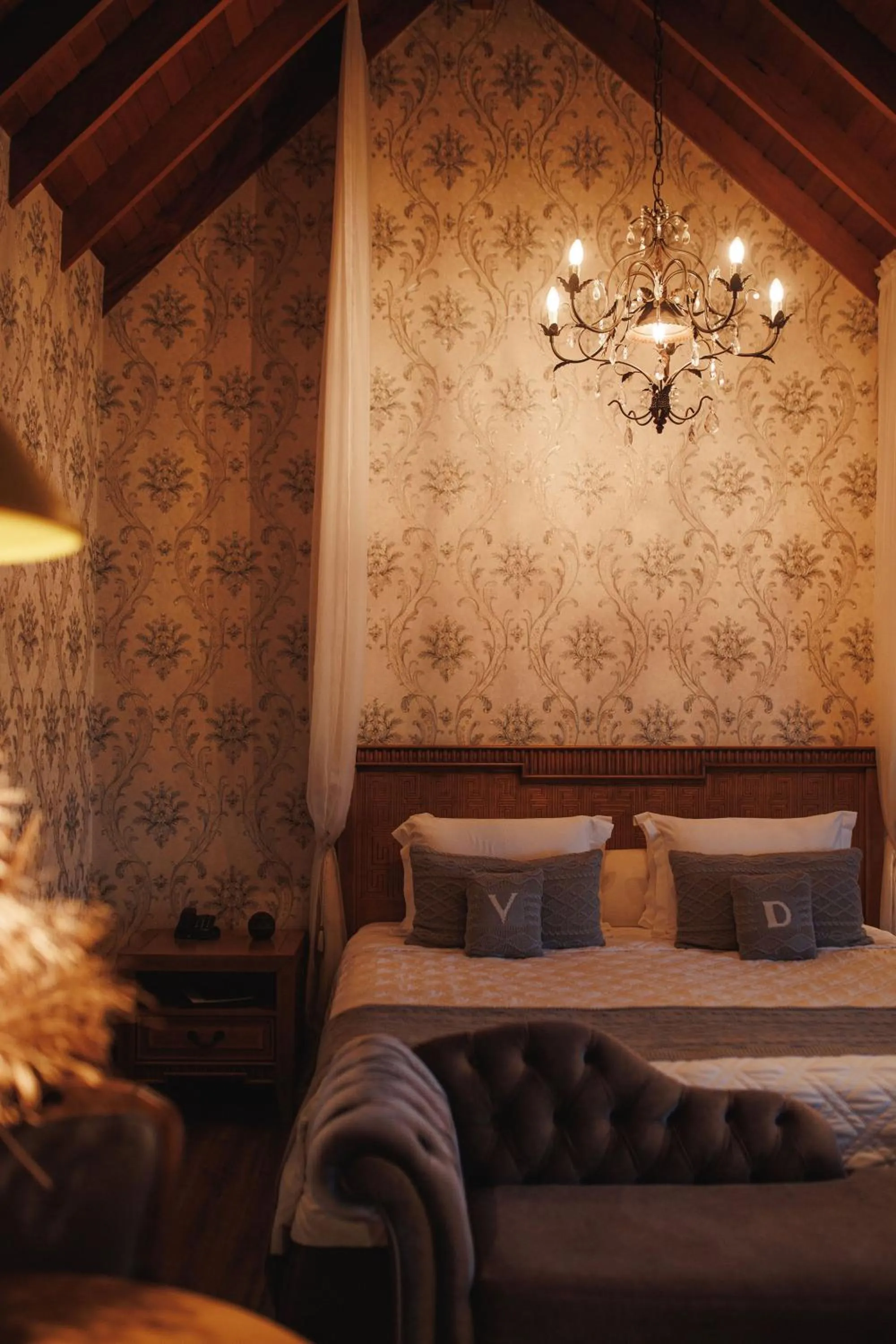 Bedroom, Bed in Hotel Valle Dincanto