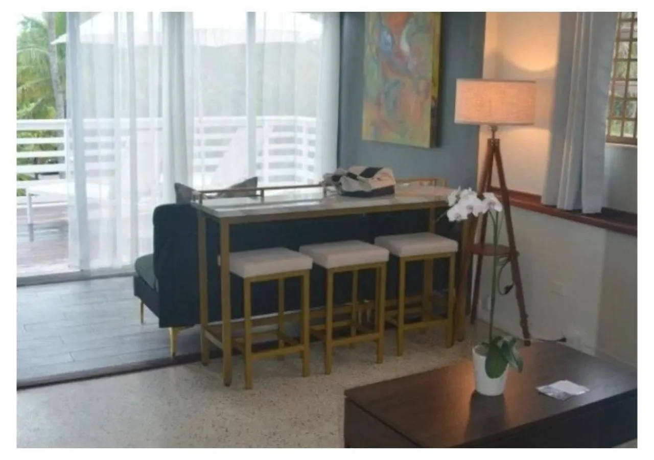 Seating area in Casa Morada