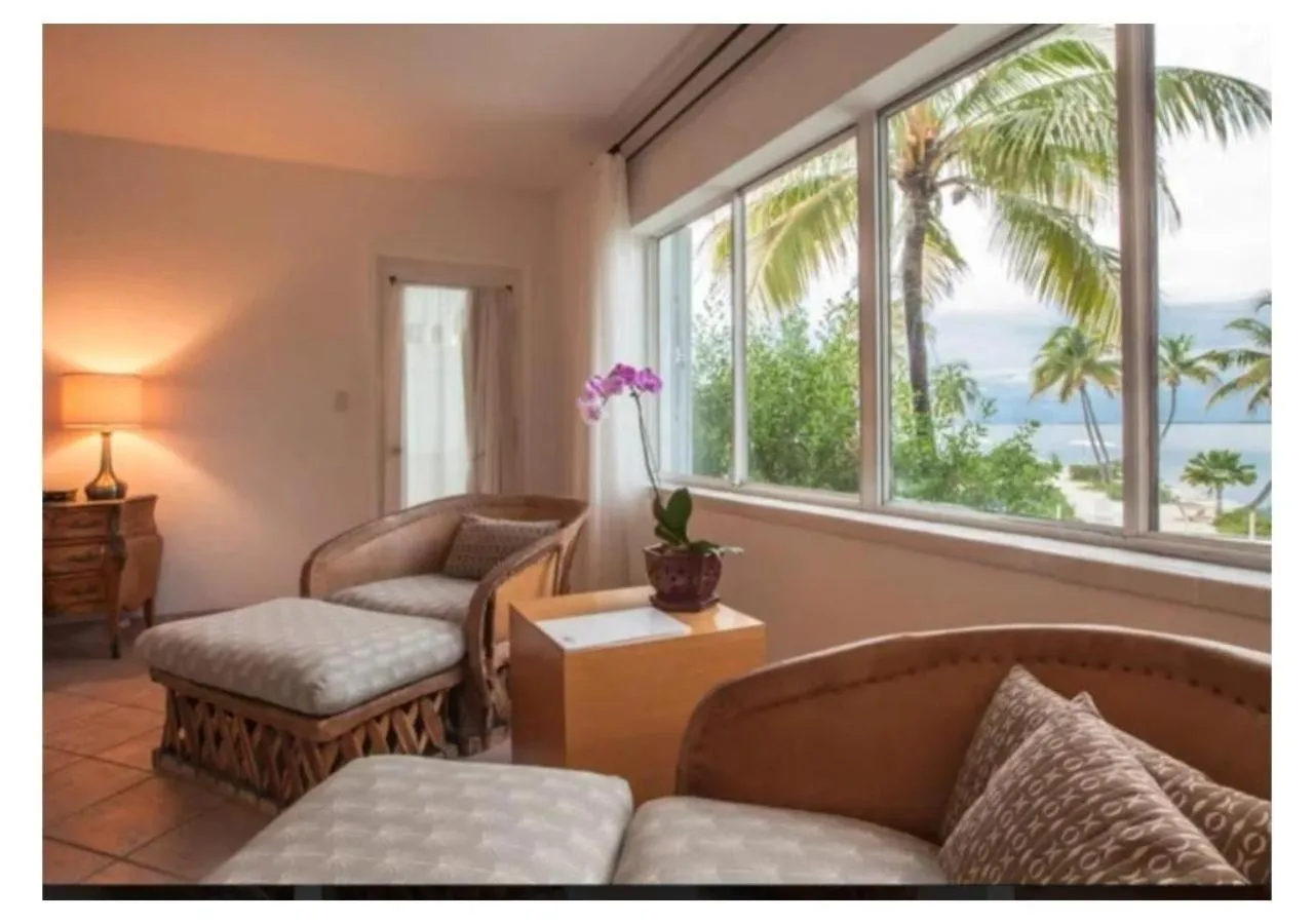 Seating area in Casa Morada