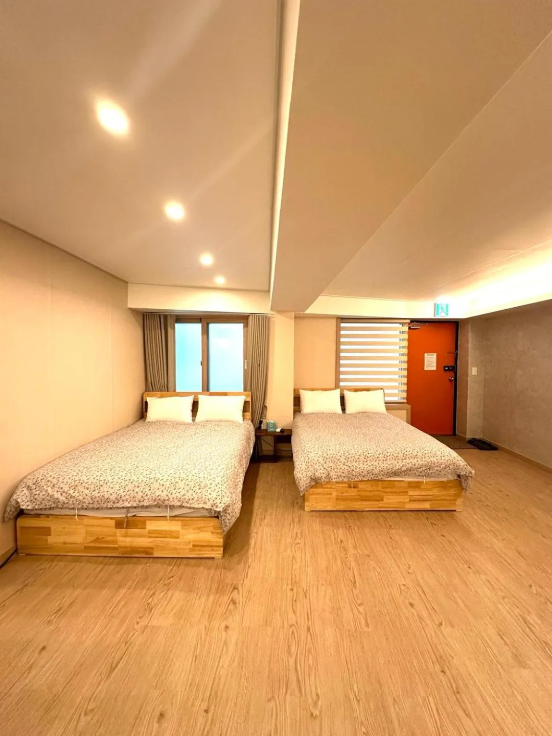 Bed in R Guesthouse Jongmyo