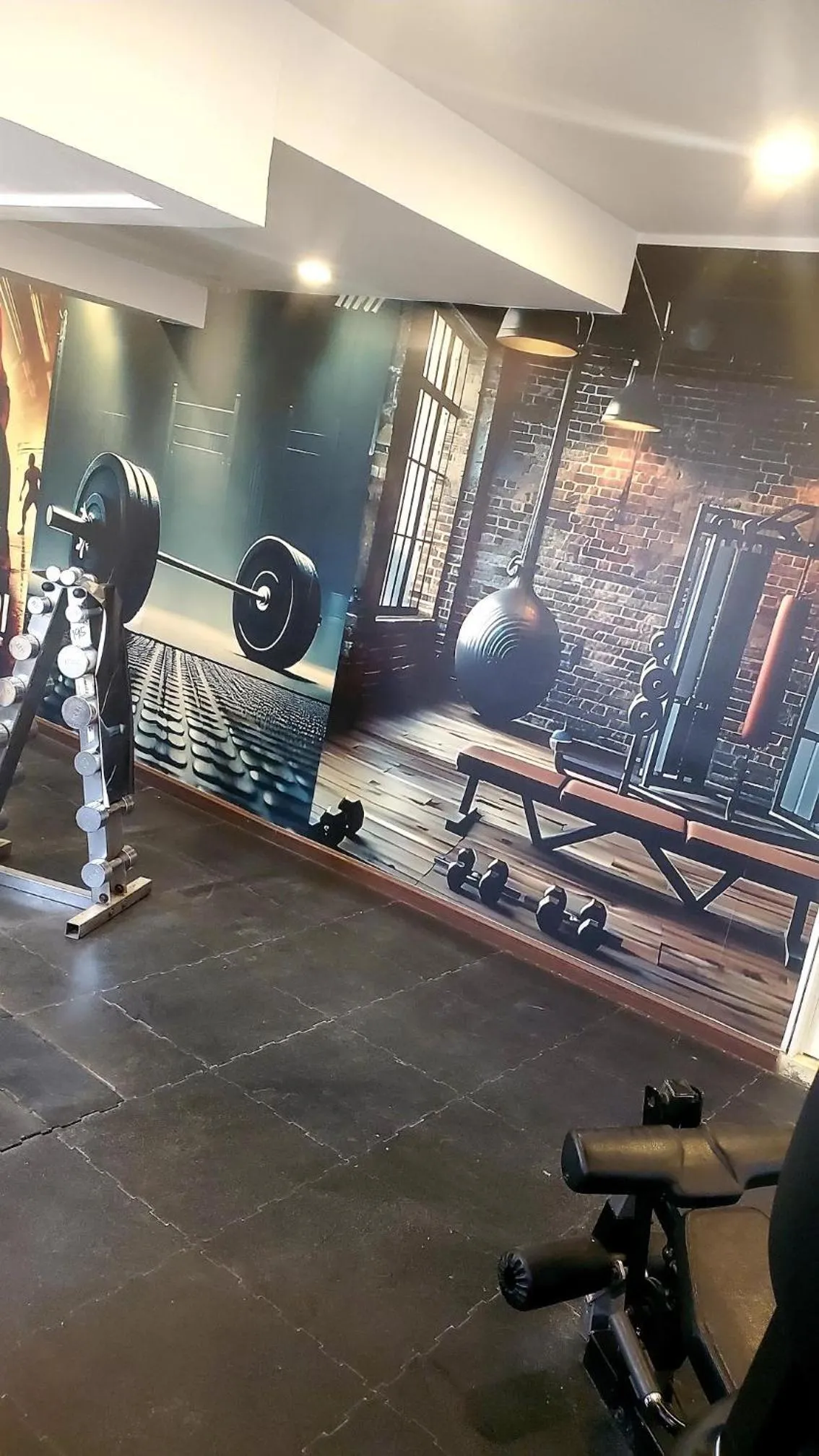 Fitness centre/facilities in Aldar Hotel