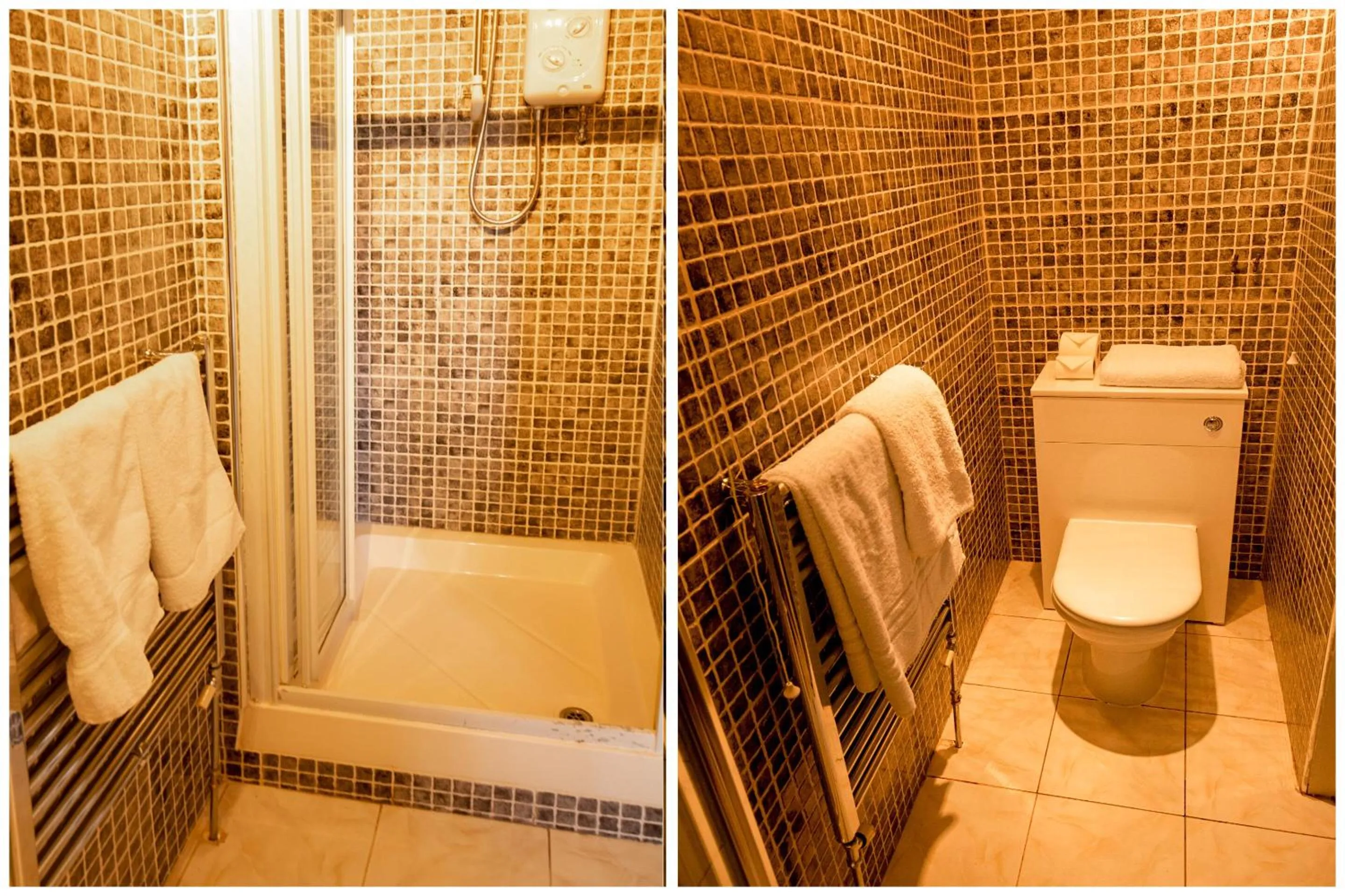 Bathroom in OYO Lamphey Hall