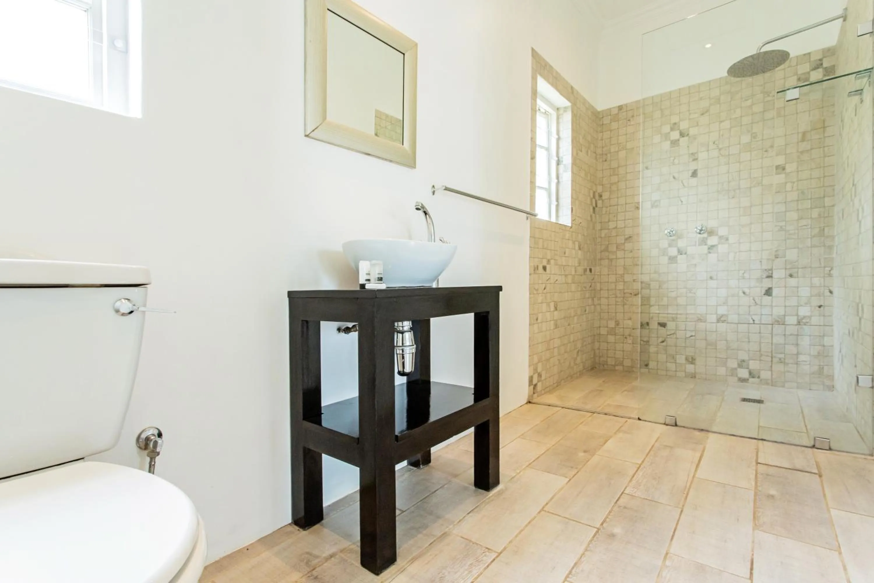 Shower in Swartberg Country Manor