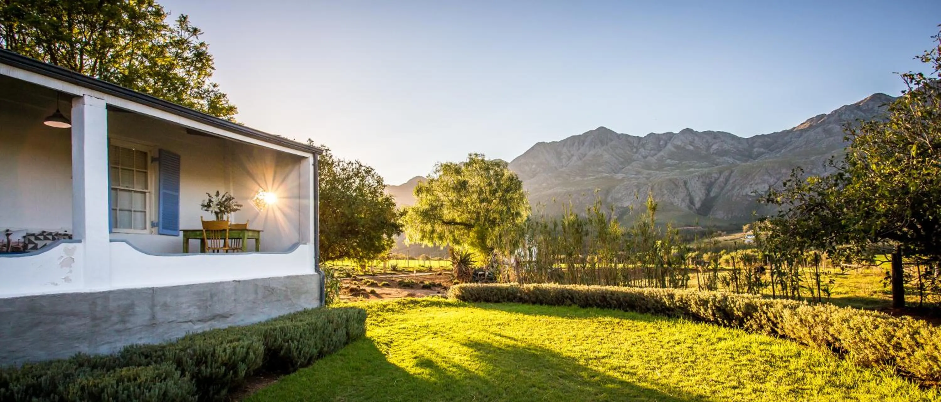 Bird's eye view in Swartberg Country Manor