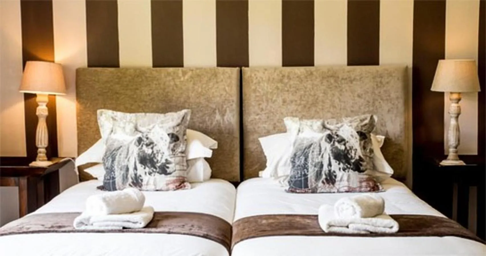 Bed in Swartberg Country Manor