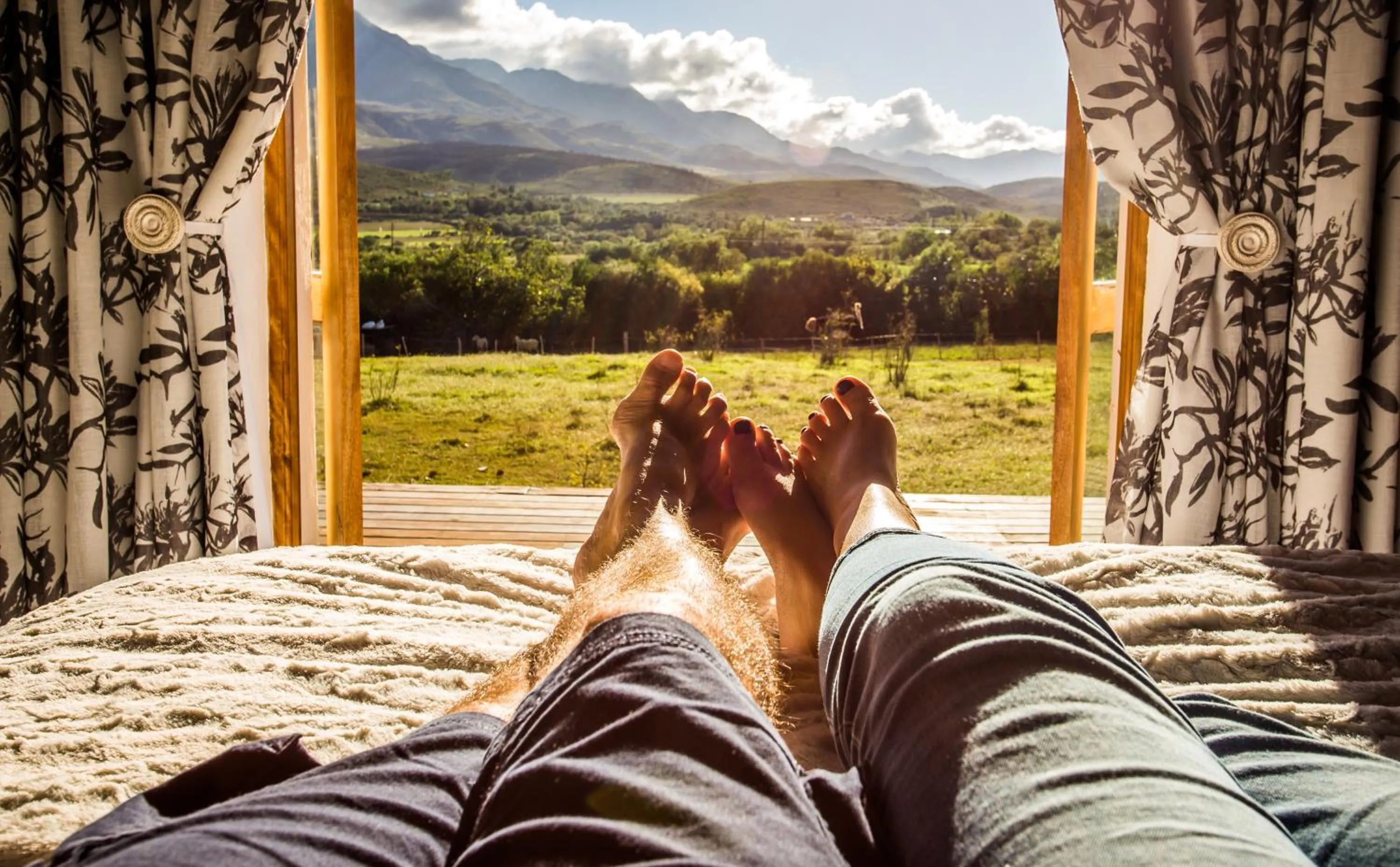 Bedroom in Swartberg Country Manor