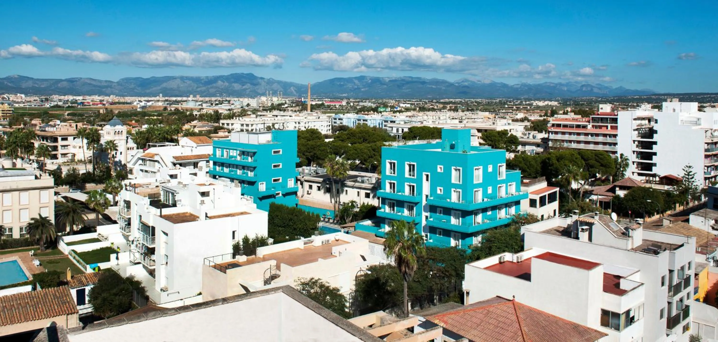 Bird's eye view in Portofino Mallorca