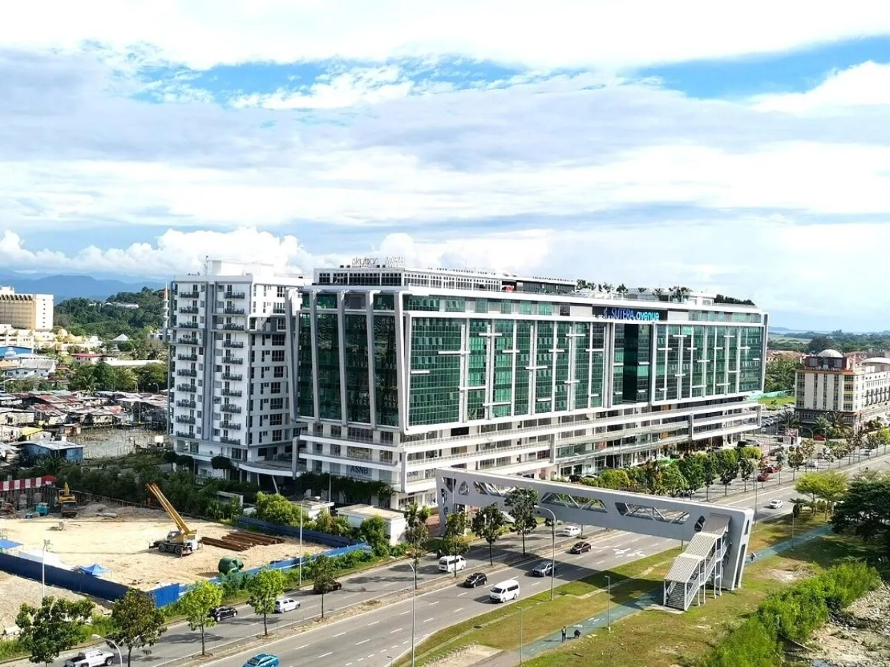 Property building in Sutera Avenue Kota Kinabalu
