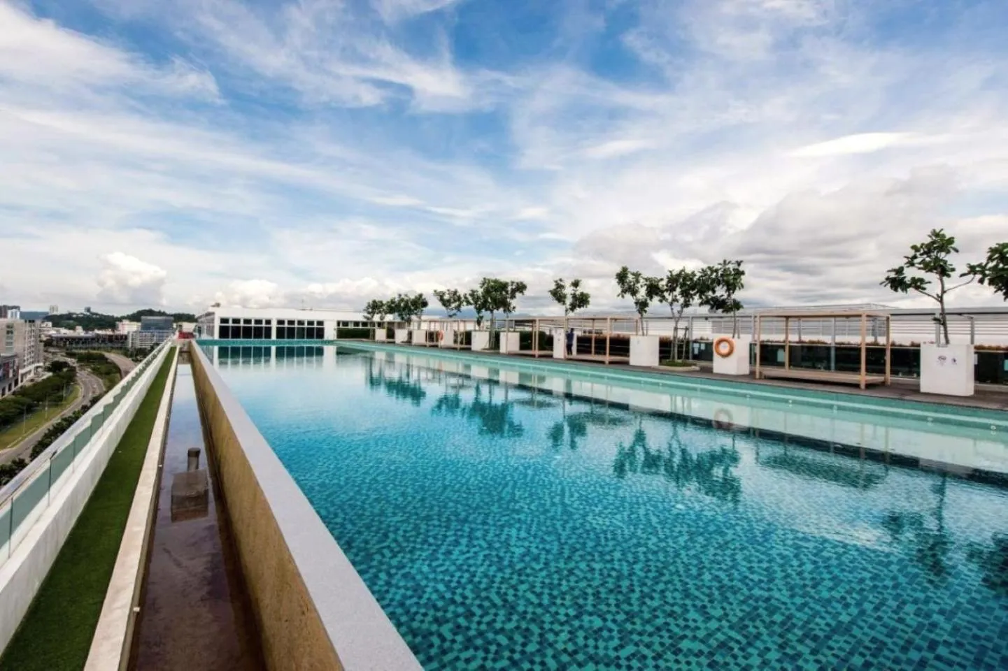 Swimming pool in Sutera Avenue Kota Kinabalu