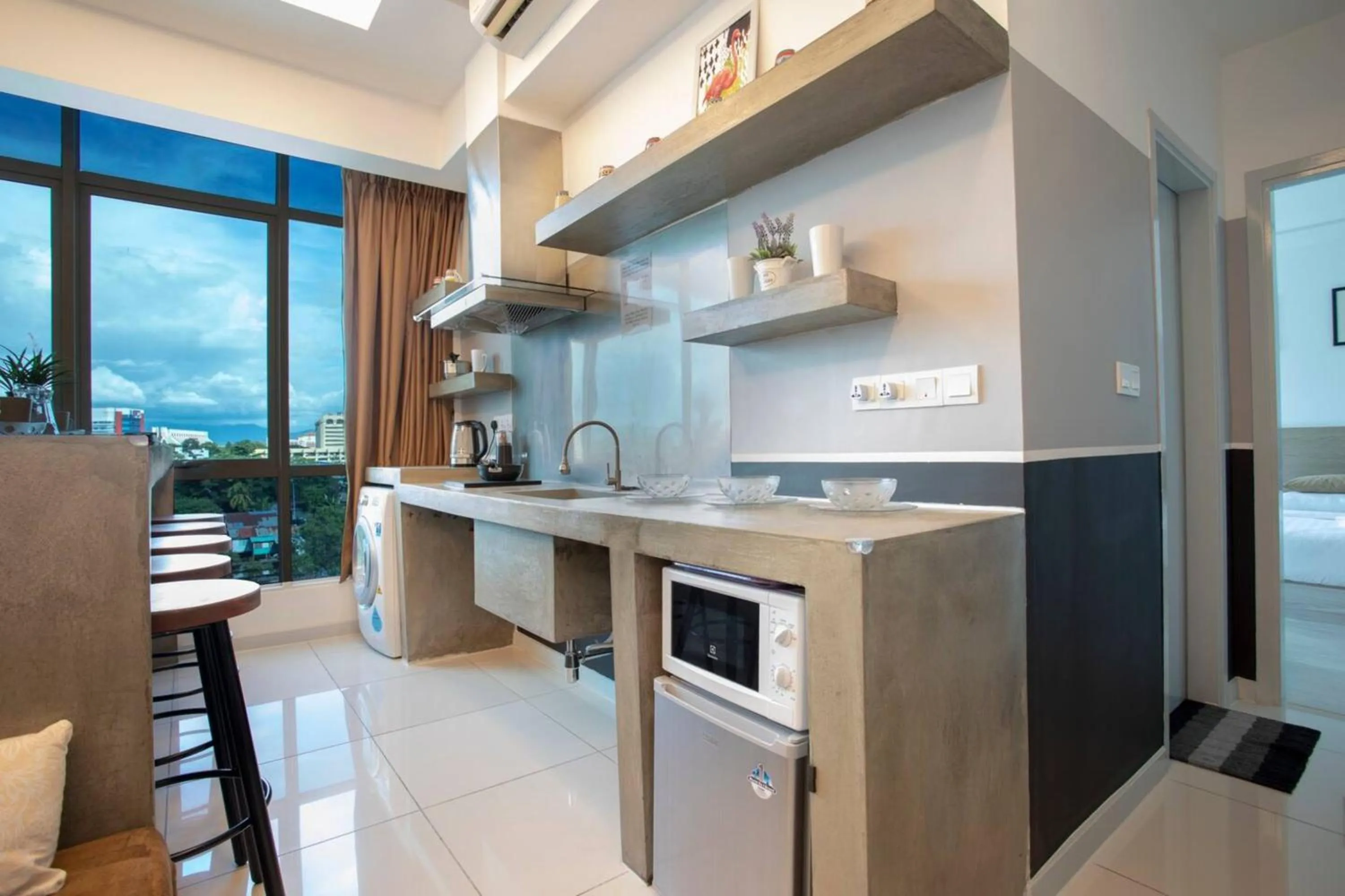 Kitchen or kitchenette in Sutera Avenue Kota Kinabalu