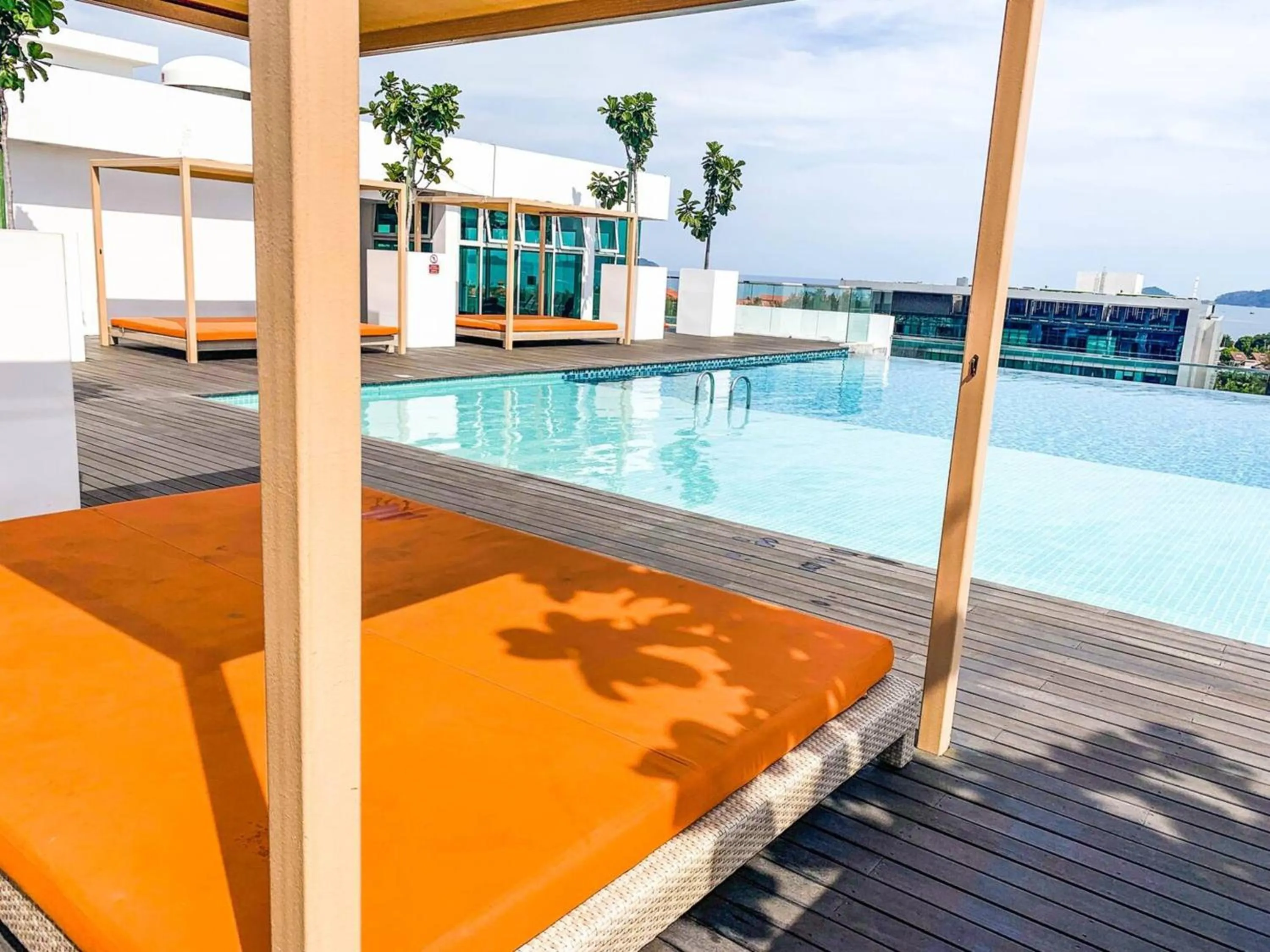 sunbed in Sutera Avenue Kota Kinabalu