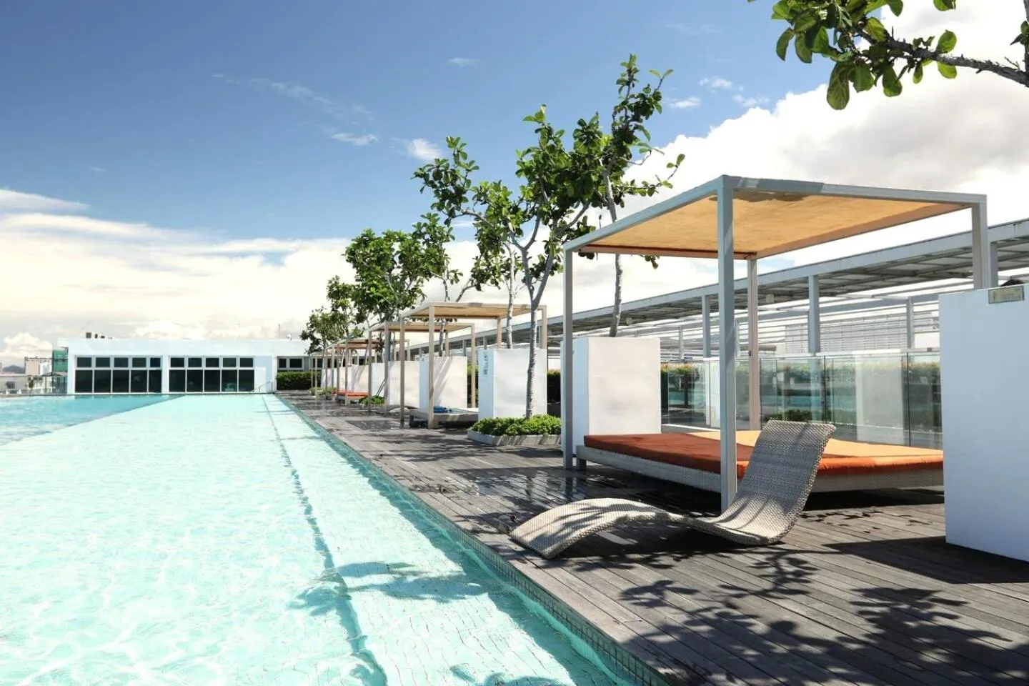 Swimming pool in Sutera Avenue Kota Kinabalu