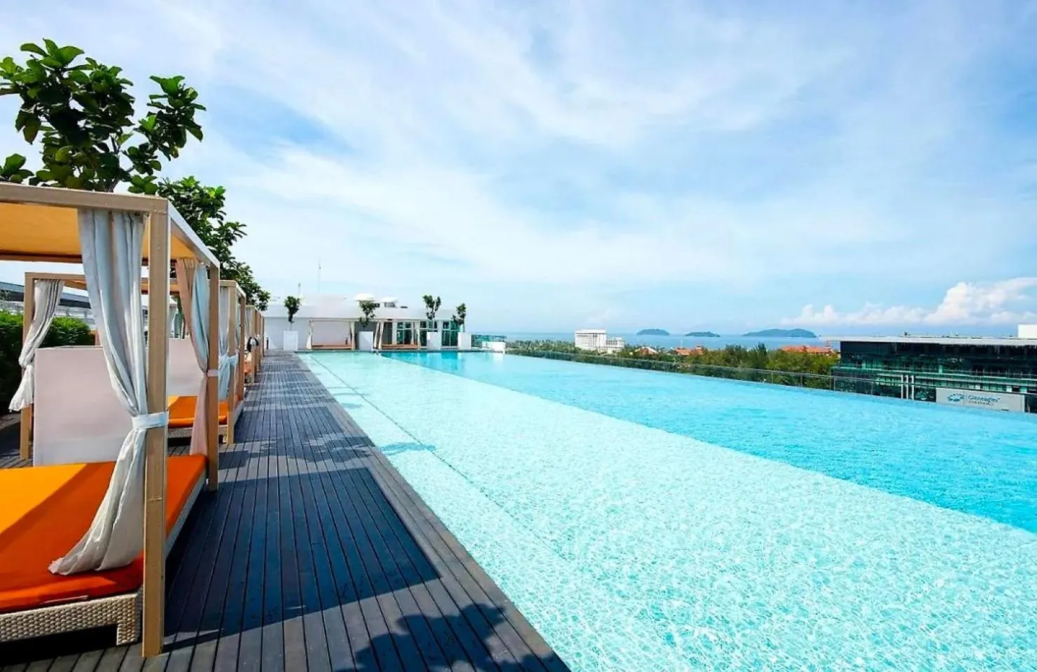 Swimming pool in Sutera Avenue Kota Kinabalu