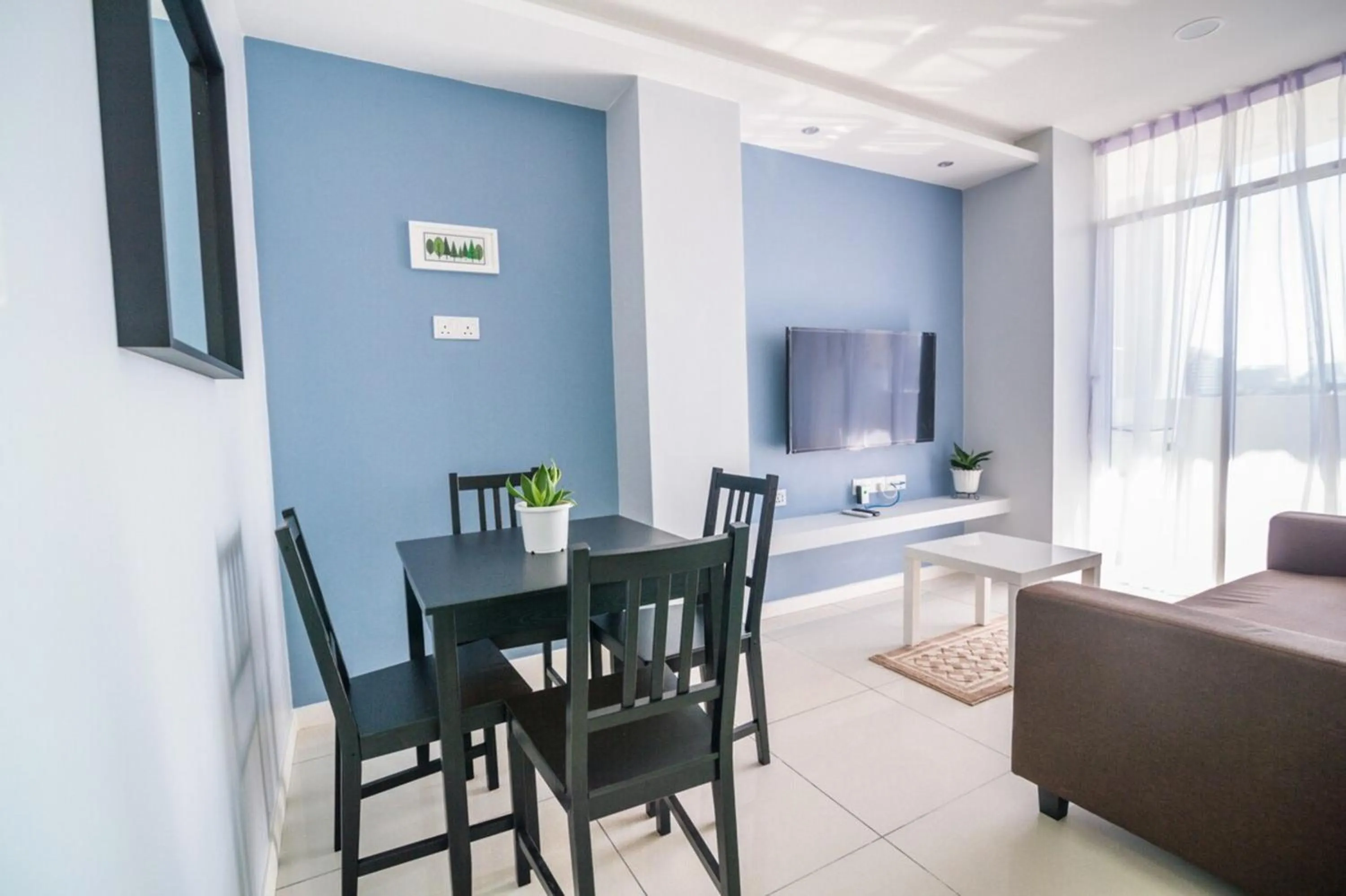 Dining area in Sutera Avenue Kota Kinabalu