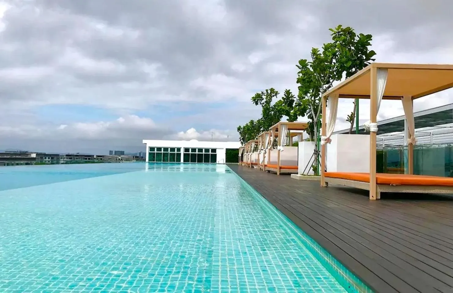 Swimming pool in Sutera Avenue Kota Kinabalu