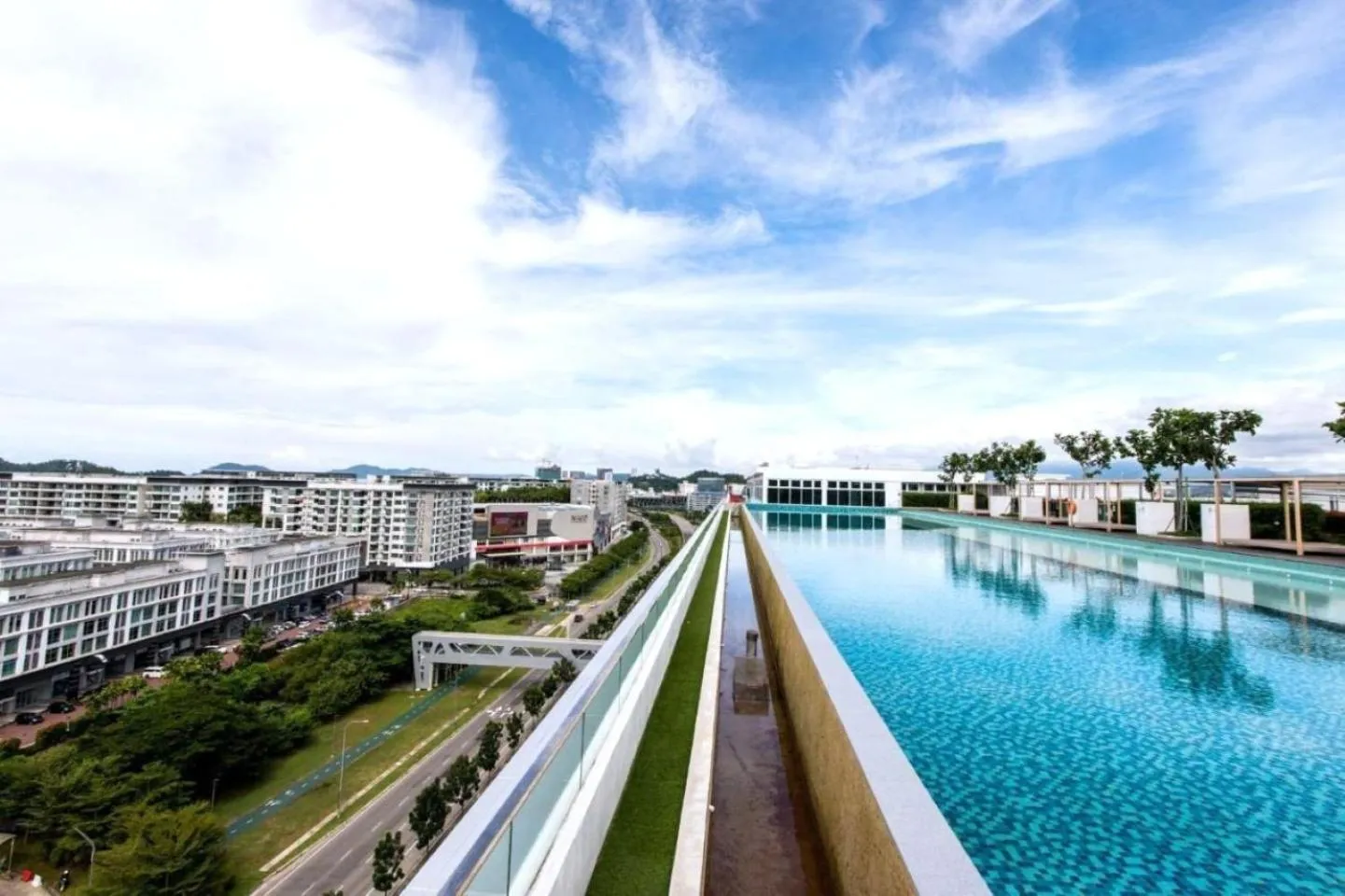 Swimming pool in Sutera Avenue Kota Kinabalu