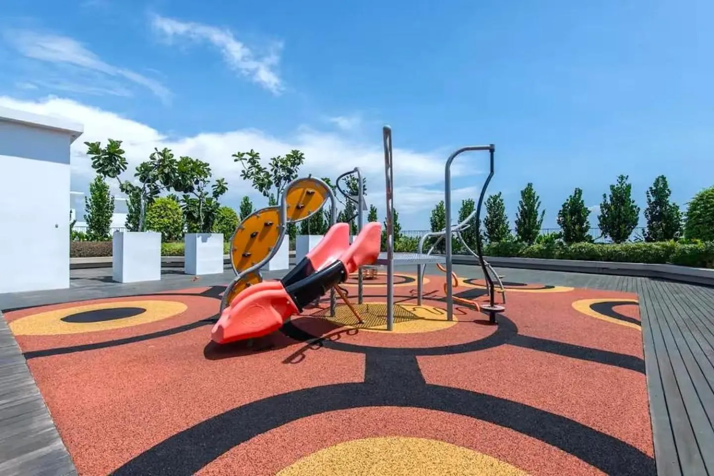 Children play ground in Sutera Avenue Kota Kinabalu