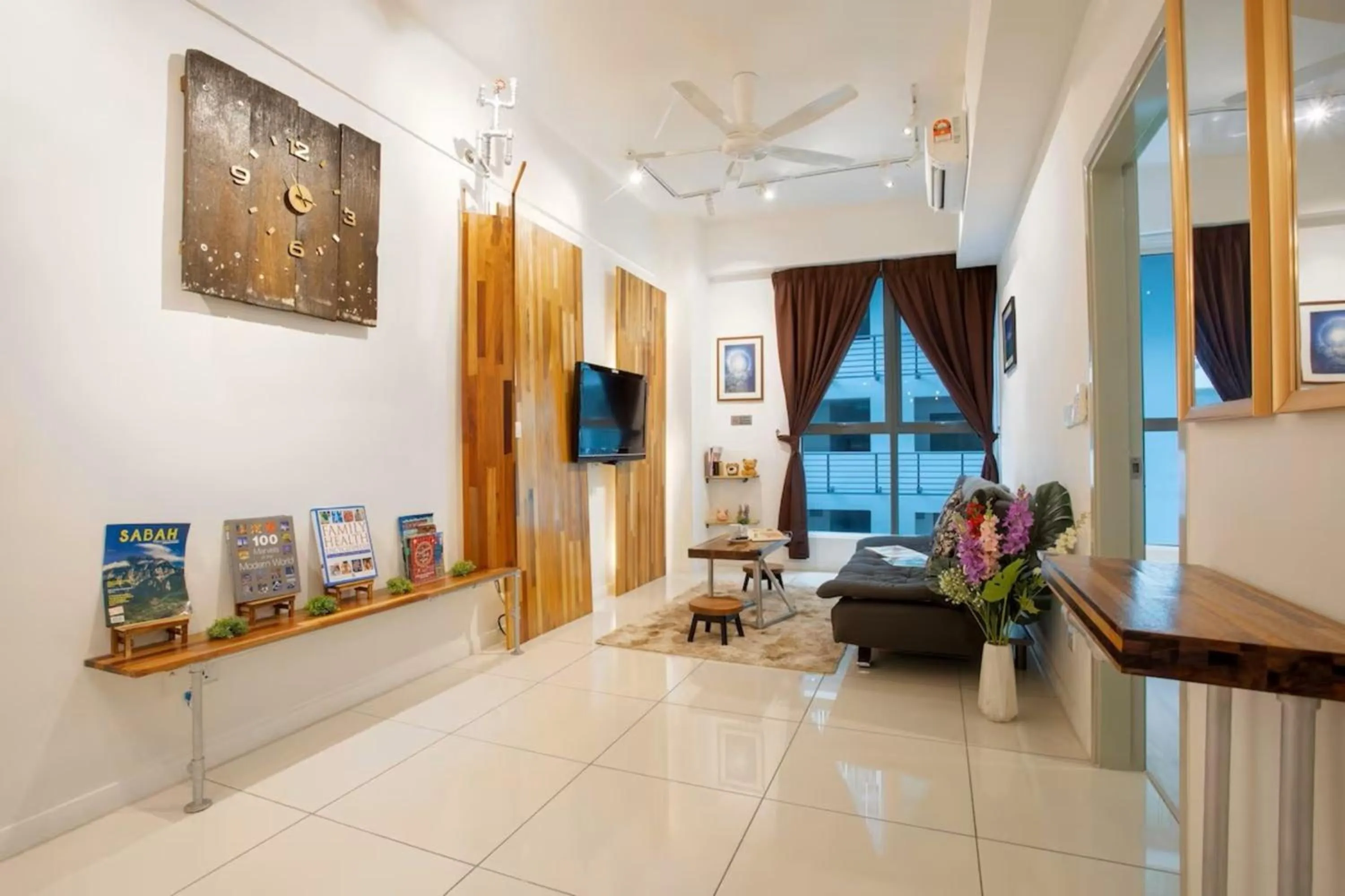 Living room in Sutera Avenue Kota Kinabalu