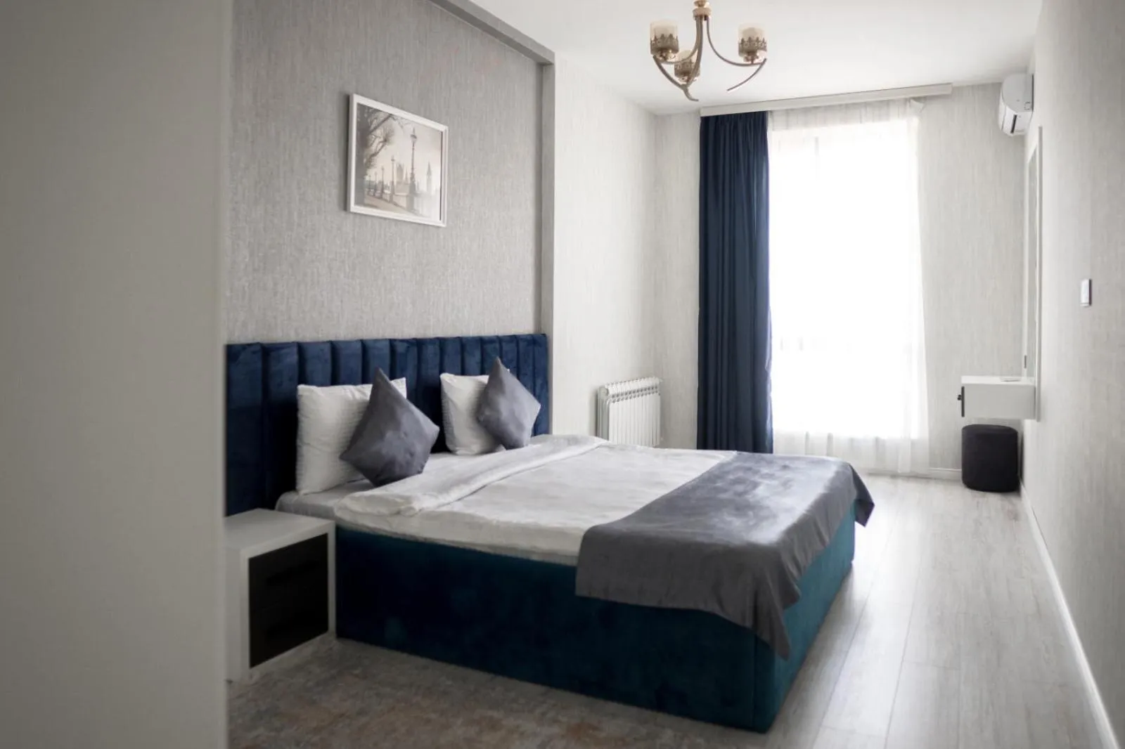 Bed in Passage Modern Hotel