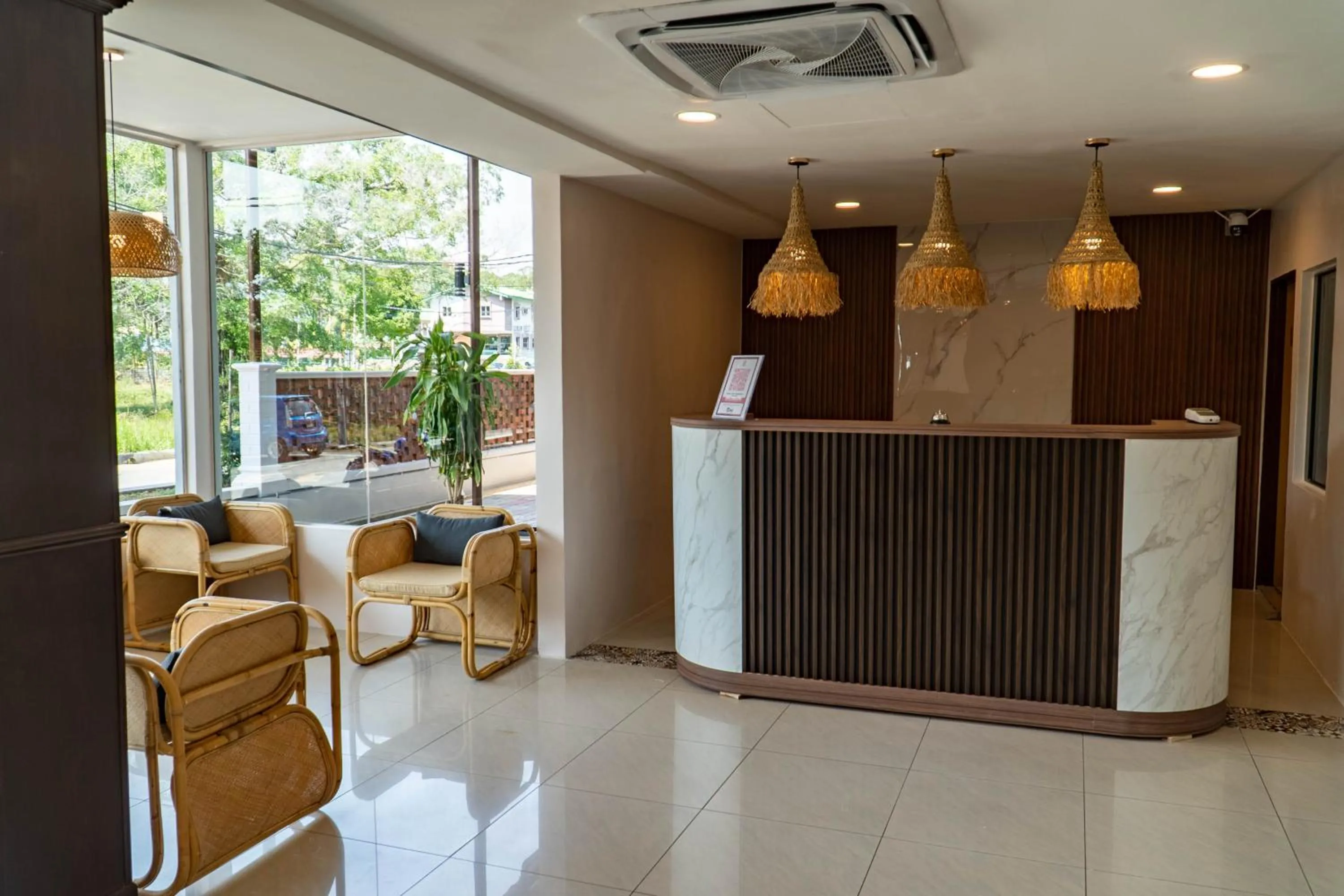Lobby or reception in Mulyo Hotel