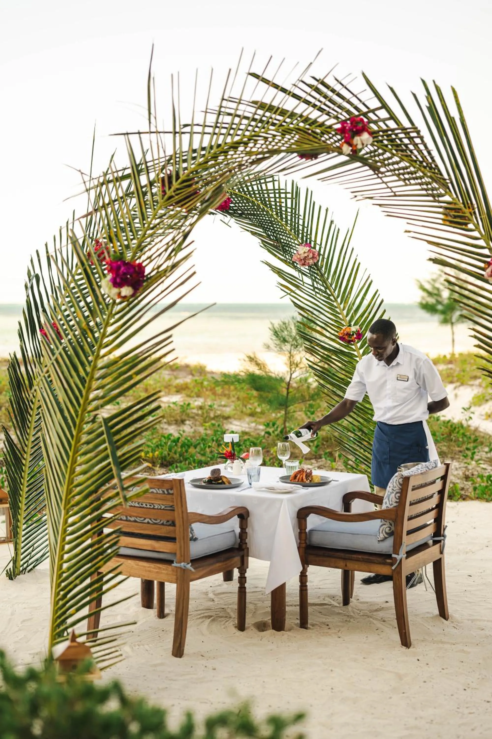 BBQ facilities in Kisiwa on the Beach