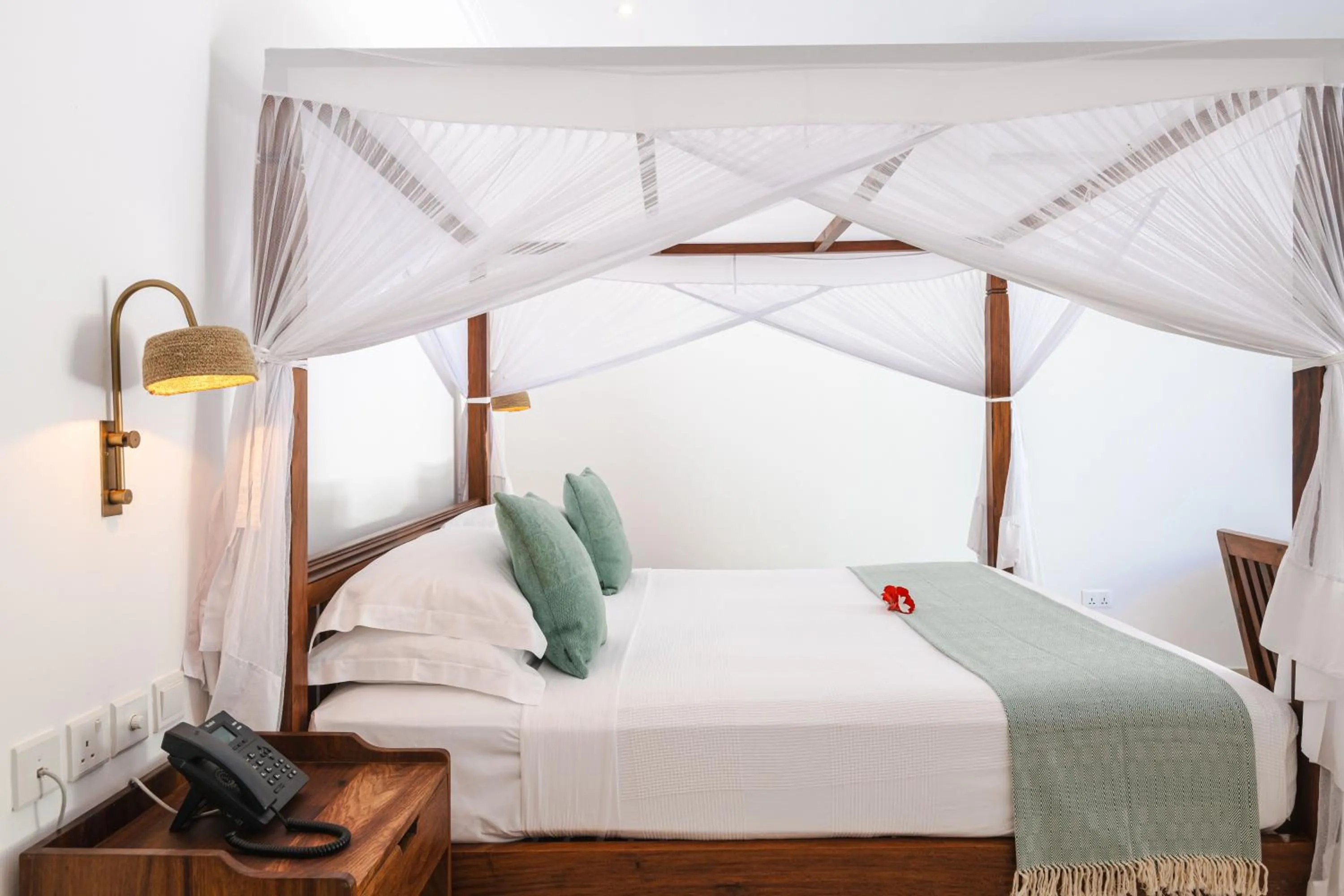 Bed in Kisiwa on the Beach