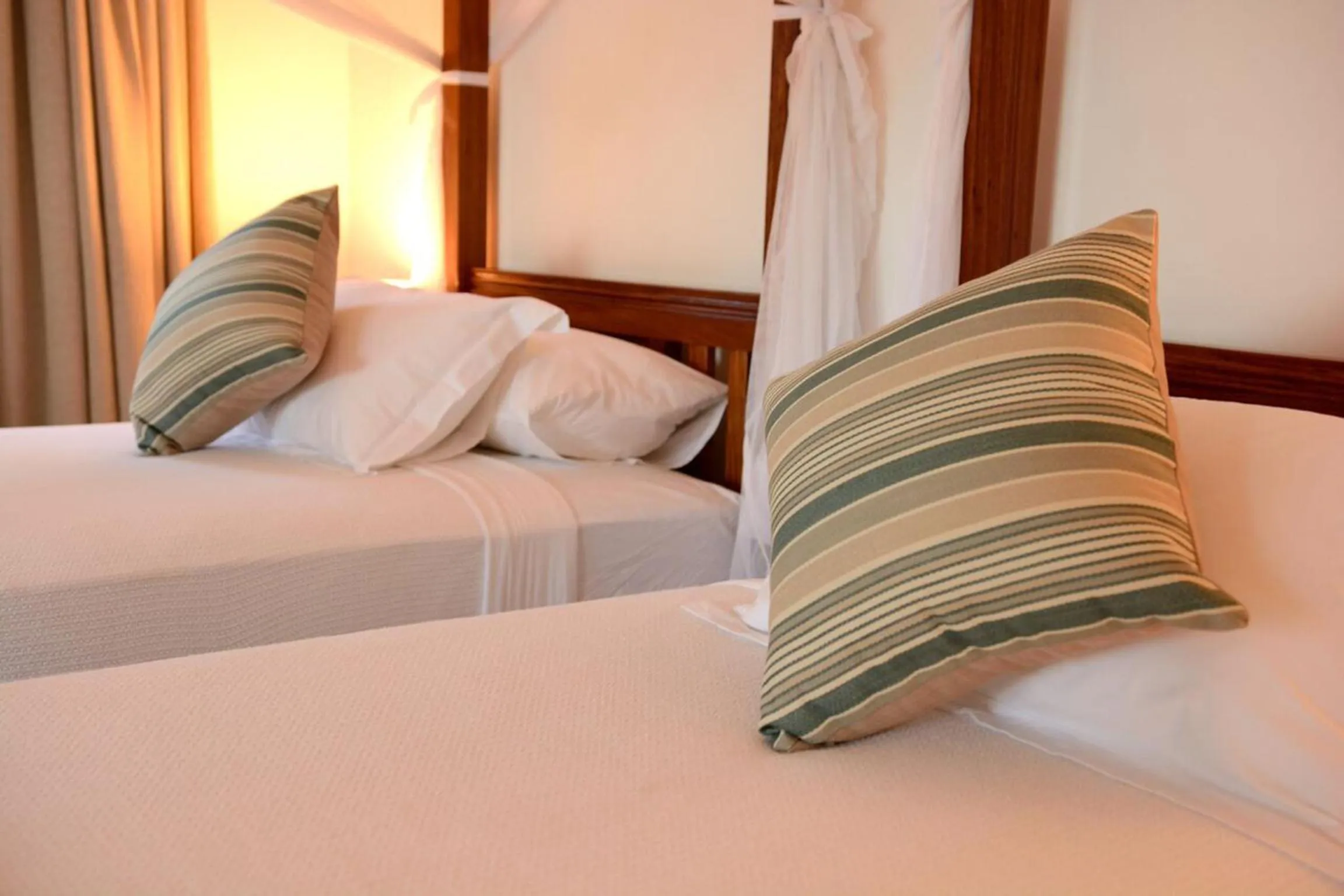 Decorative detail, Bed in Kisiwa on the Beach