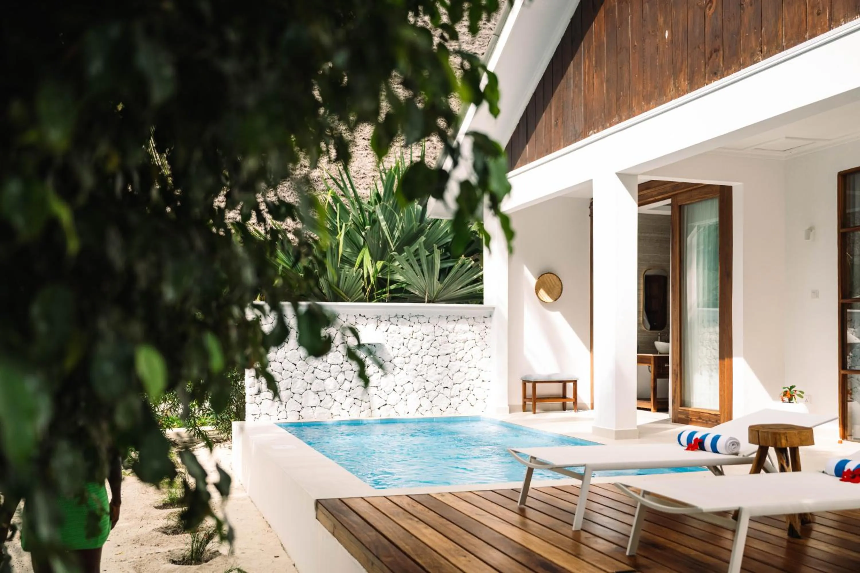 Pool view in Kisiwa on the Beach