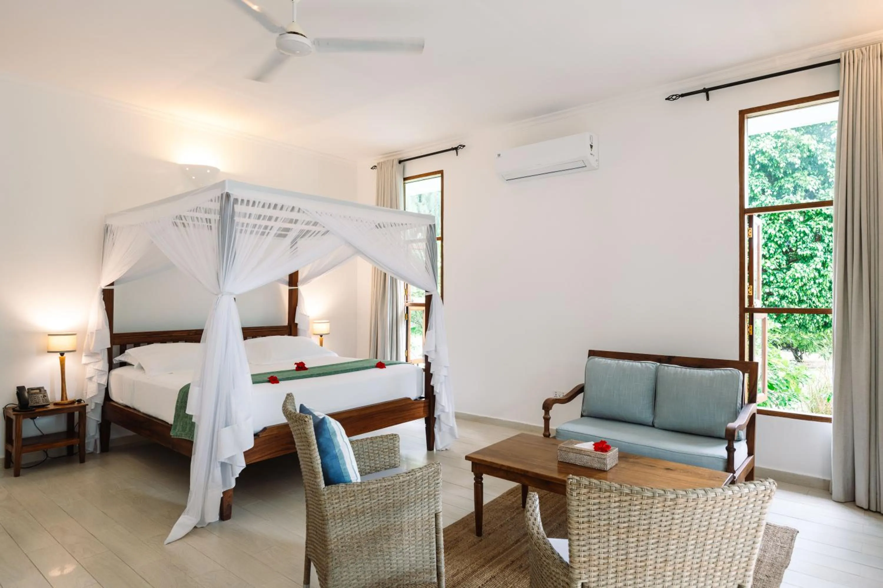 View (from property/room), Bed in Kisiwa on the Beach