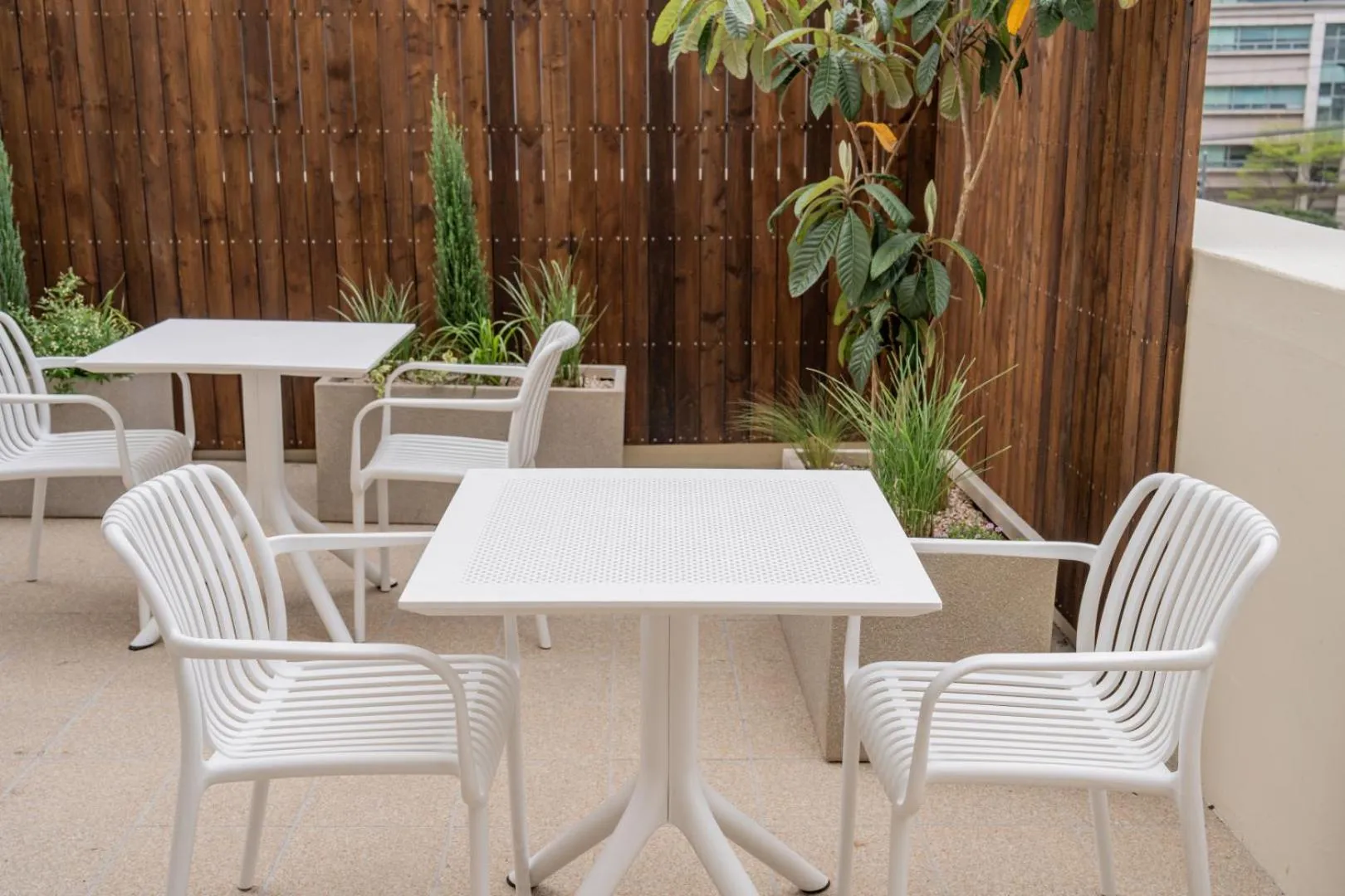 Balcony/Terrace in H-avenue Hotel Munhyeon