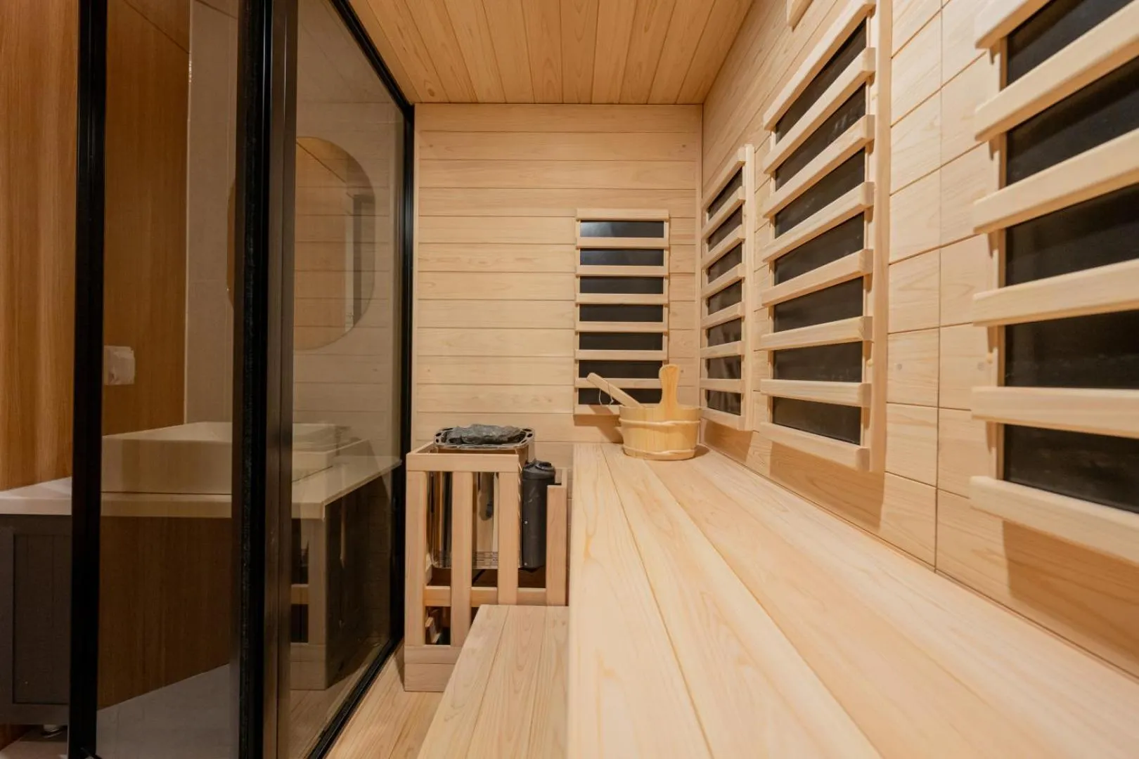 Sauna in H-avenue Hotel Munhyeon