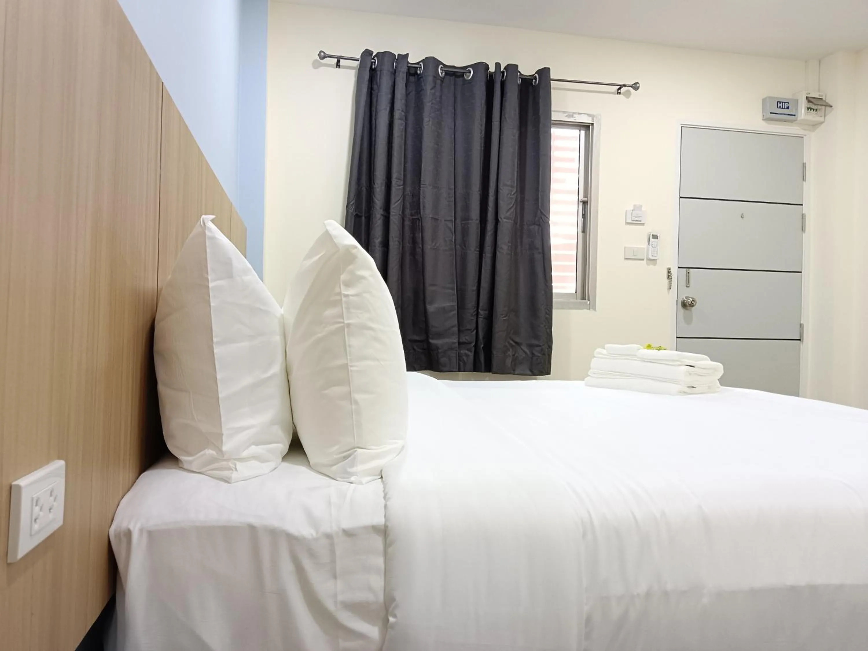 Bed in Beyond 21 Hotel