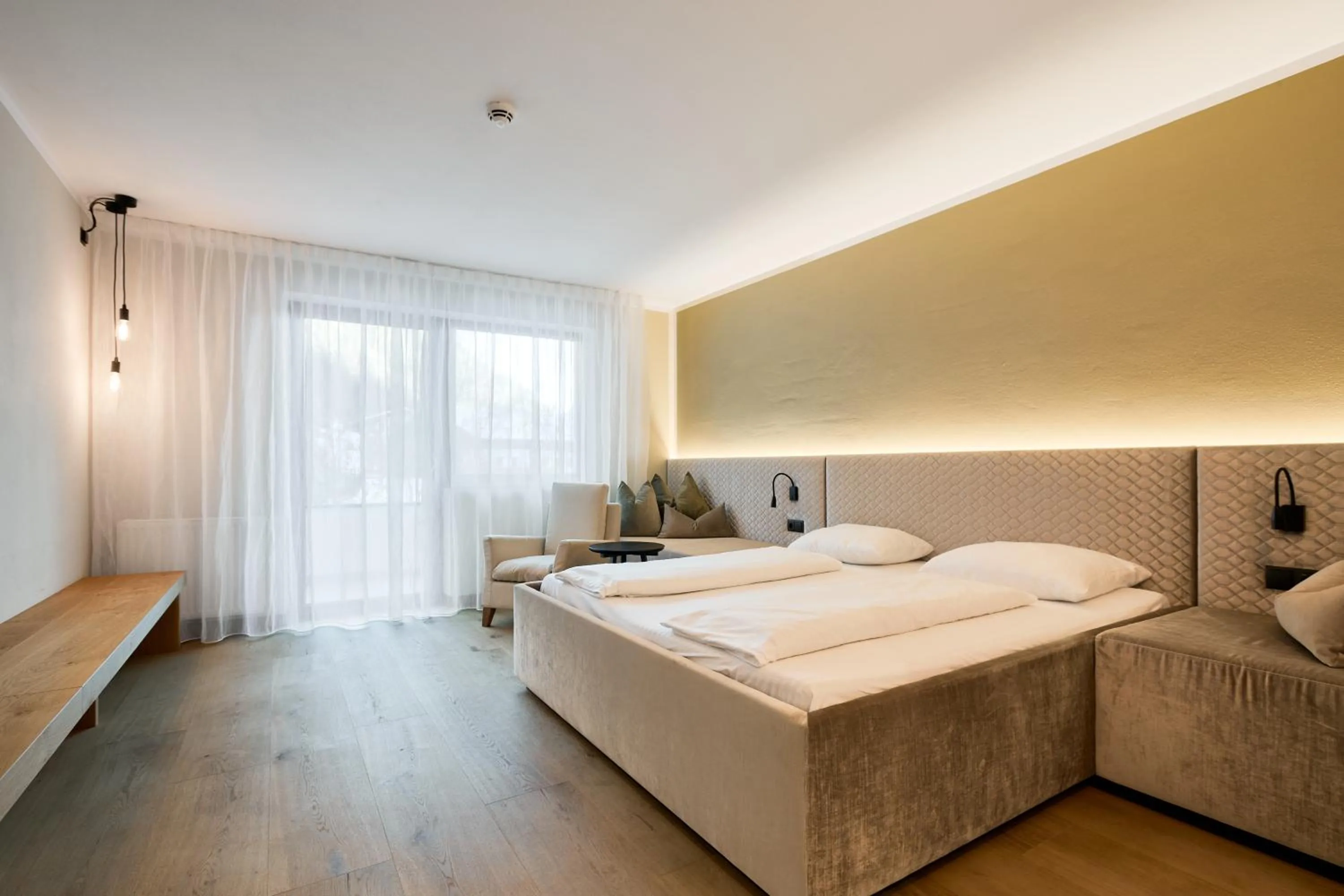 Photo of the whole room, Bed in Wellness-Sporthotel Ratschings