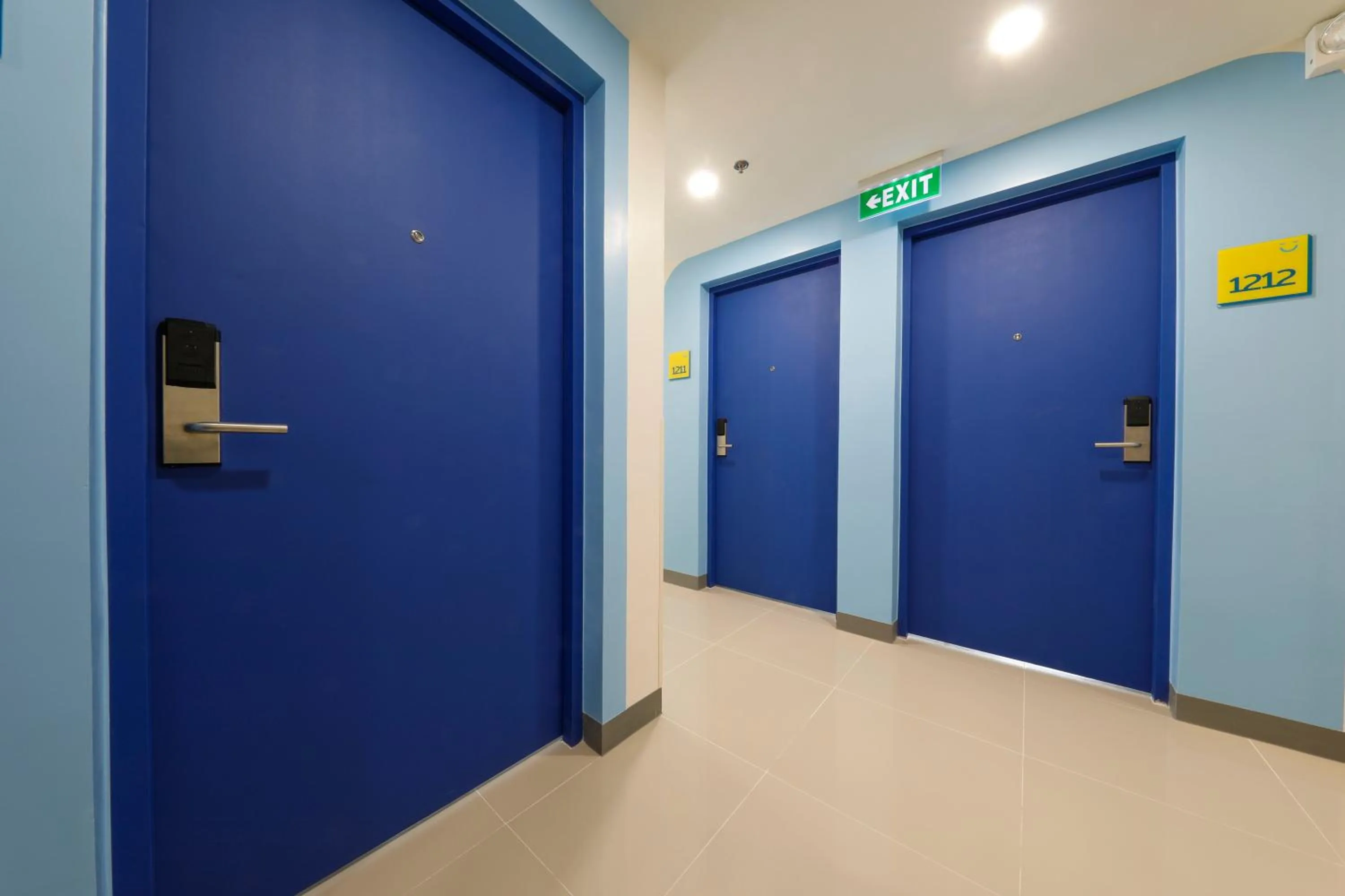 Floor plan in Hop Inn Hotel North EDSA Quezon City