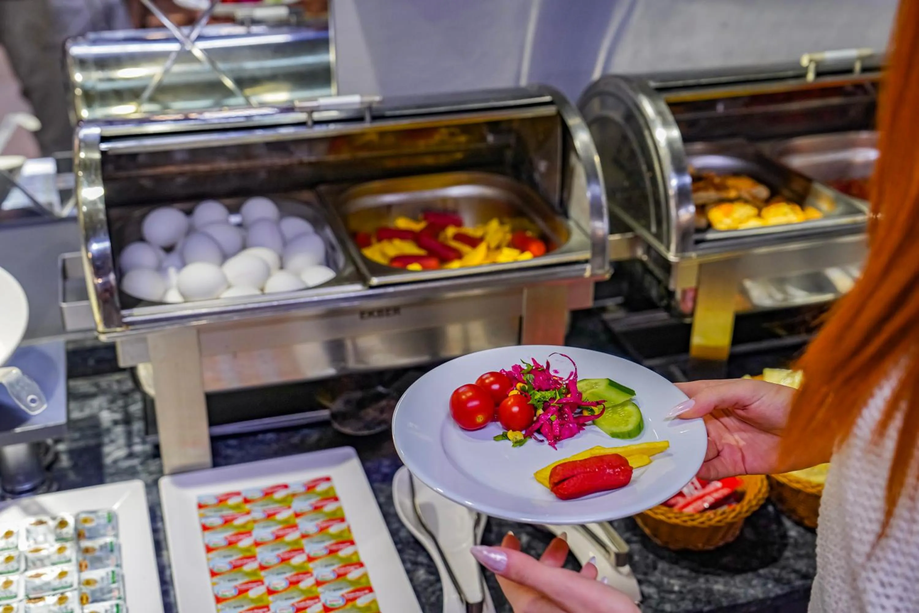 Buffet breakfast in Konur Hotel