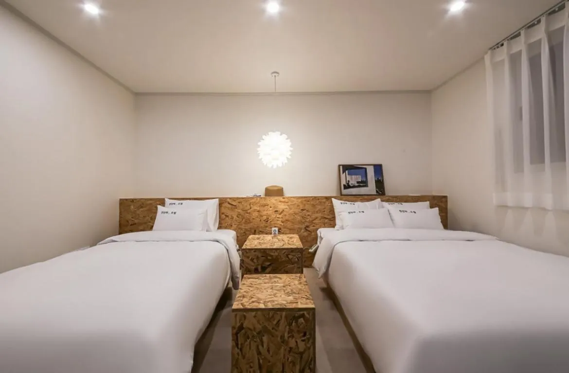 Bed in Gwangju Chungjang-ro Hotle The First Boutique Hotel