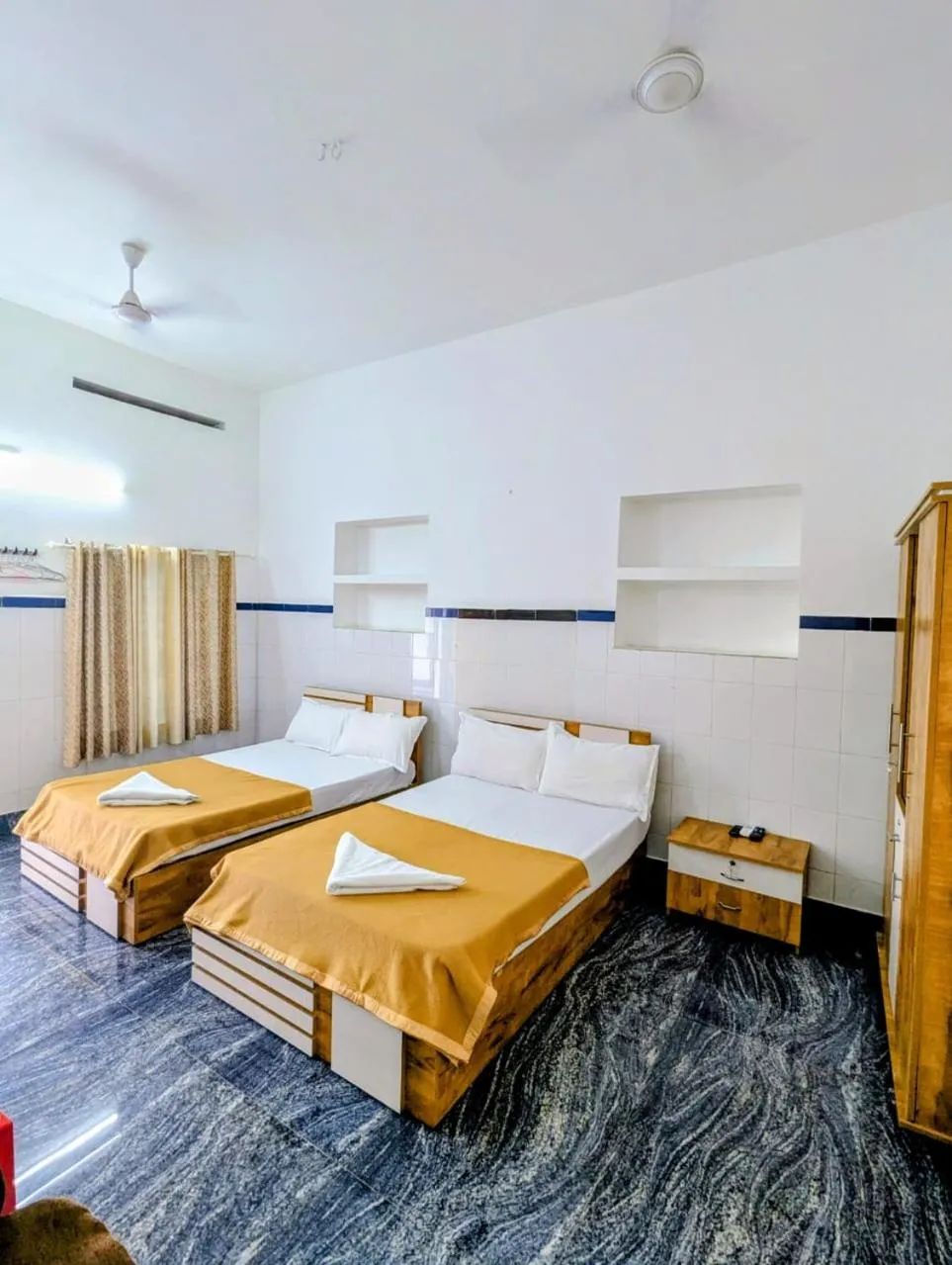 Bed in kollam Beach Resort