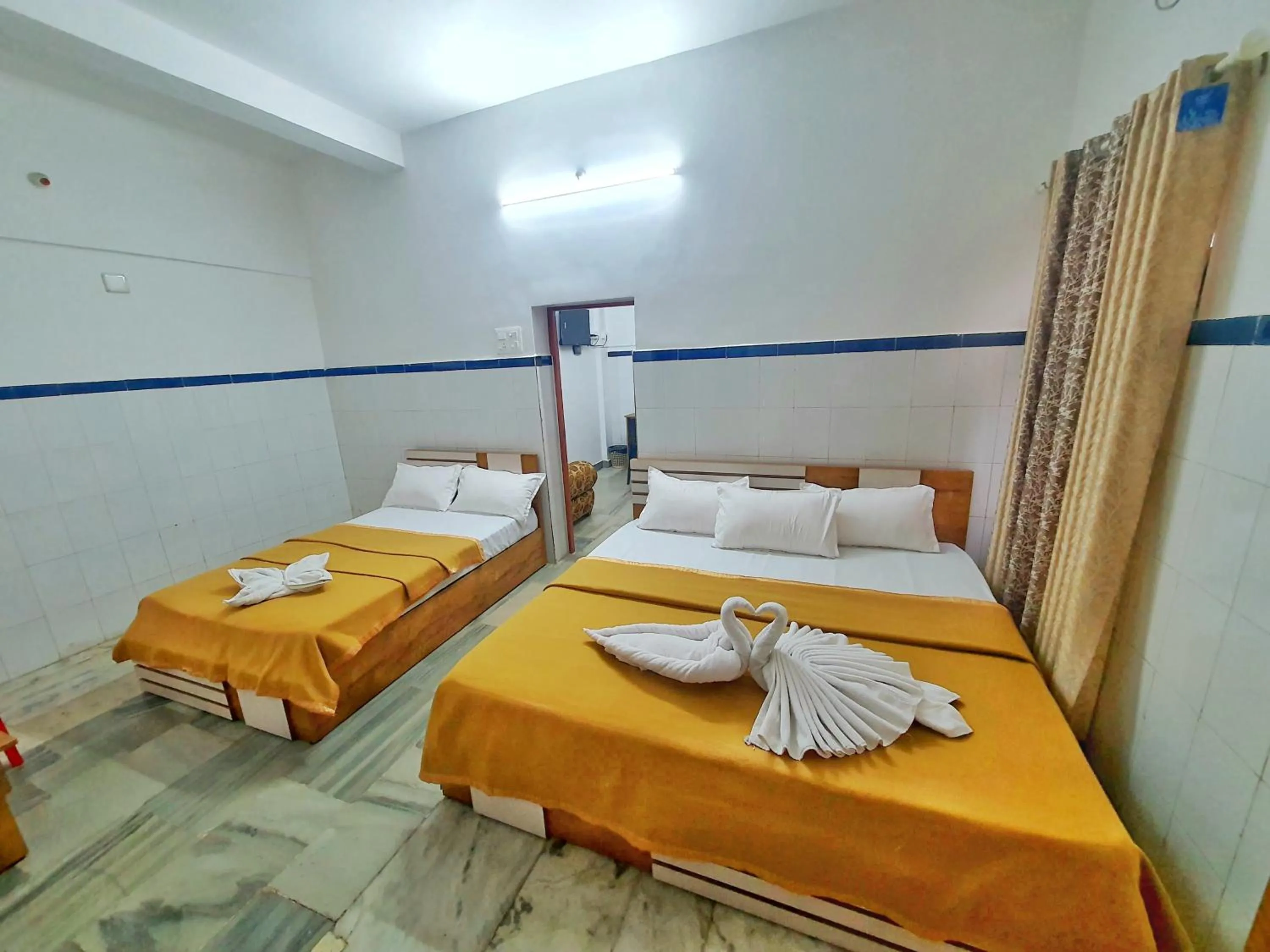 Bed in kollam Beach Resort