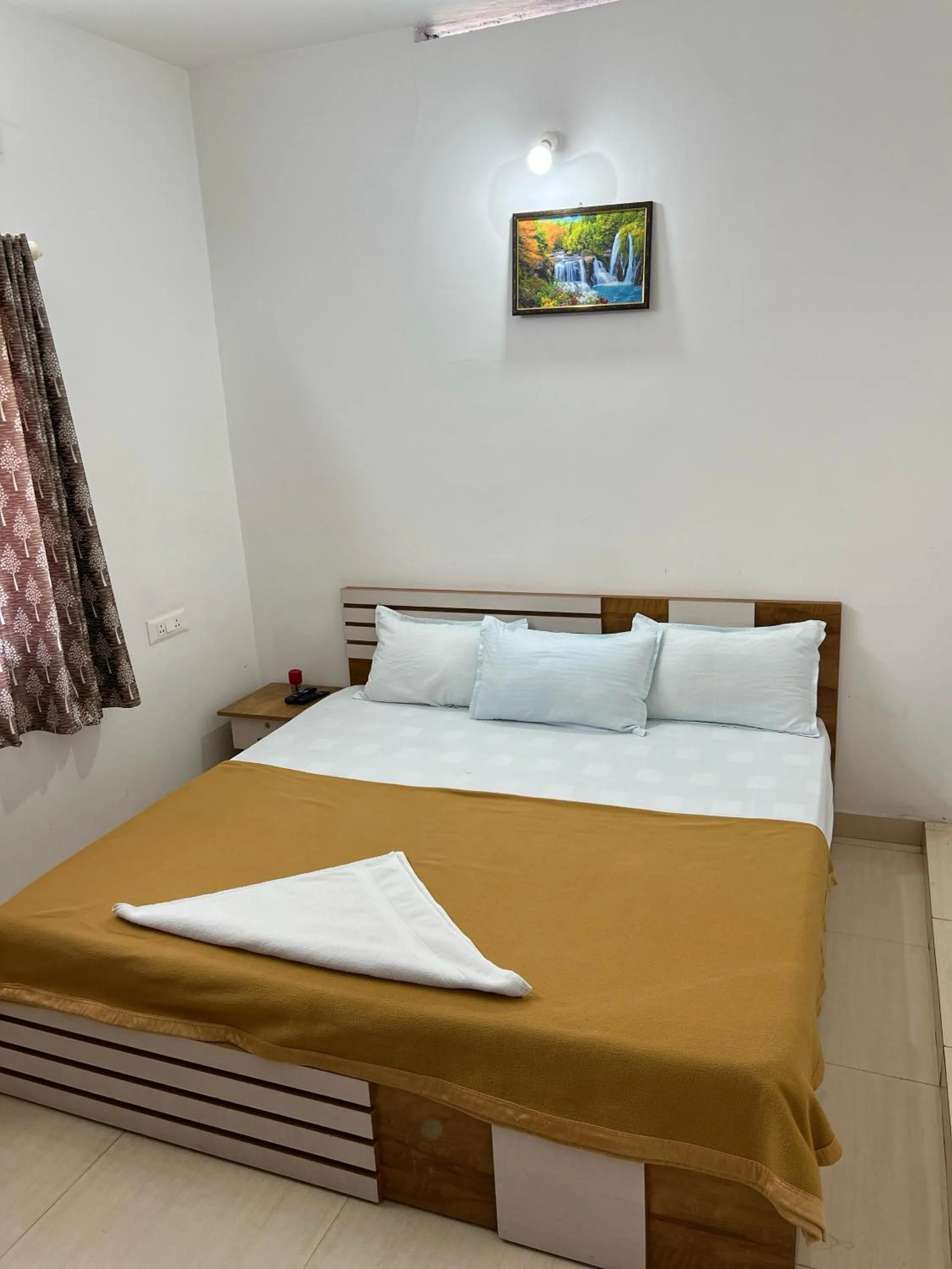 Bed in kollam Beach Resort