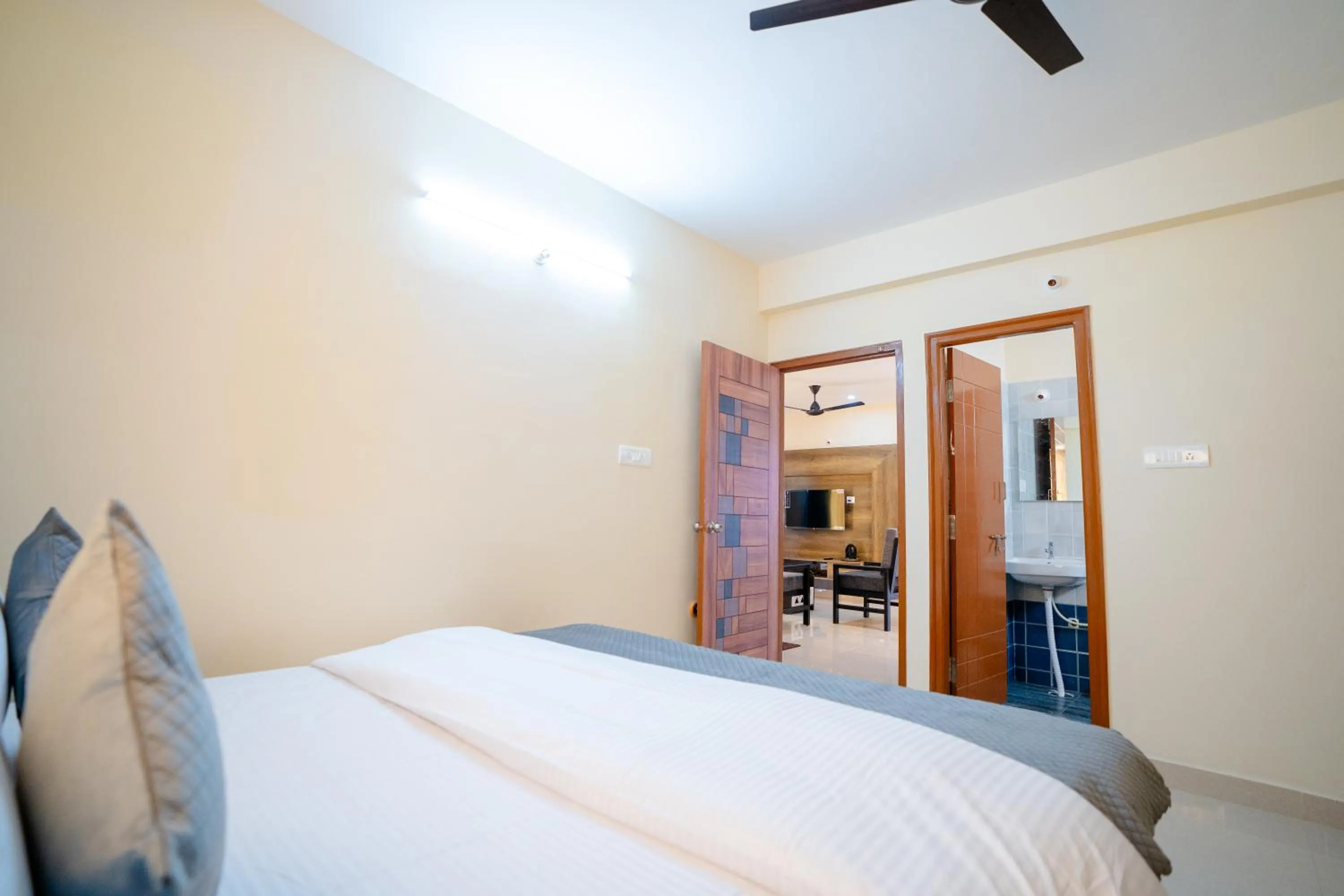 Bed in Elegance Serviced Apartment